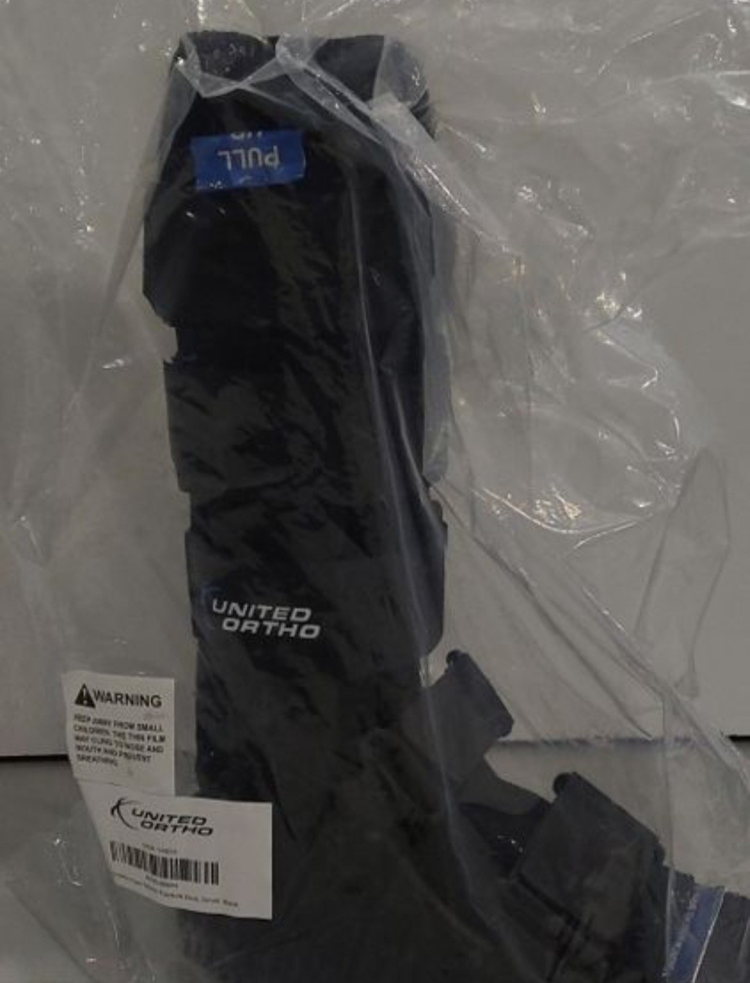United Ortho Short Air Cam Walker Fracture Boot Small Black USA 14113