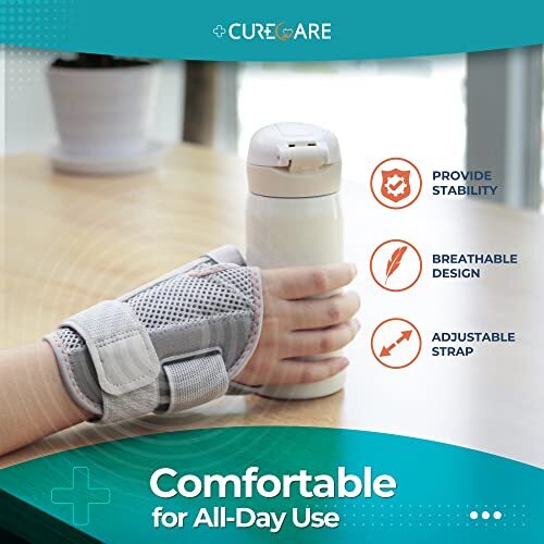 New Upgraded Thumb Spica Splint Comfortable Thumb Brace for Right & Left Hand…