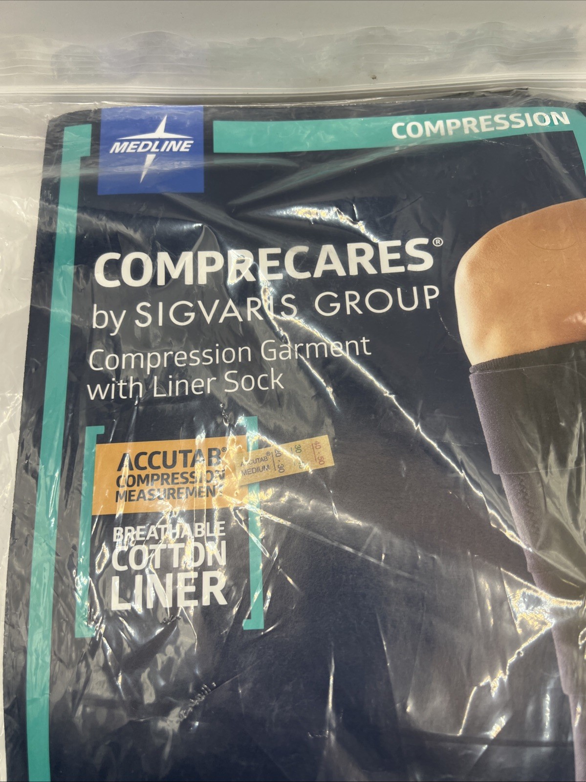 SIGVARIS COMPRECARES Compression Garment Kit Sock M- Tall 20-50mmHg