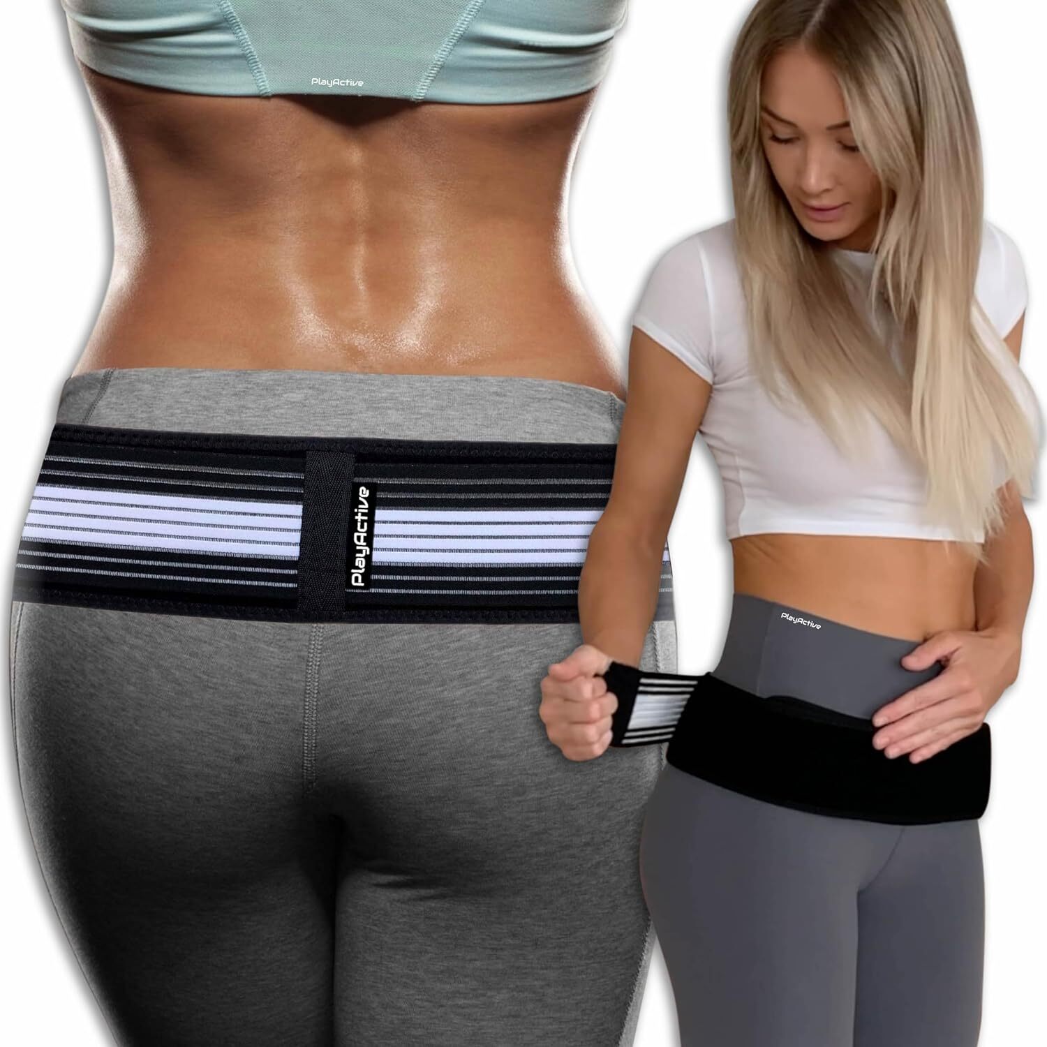 Wonder care! SI Lower Back Support Brace Sacroiliac Joint Hip Belt for Men Women