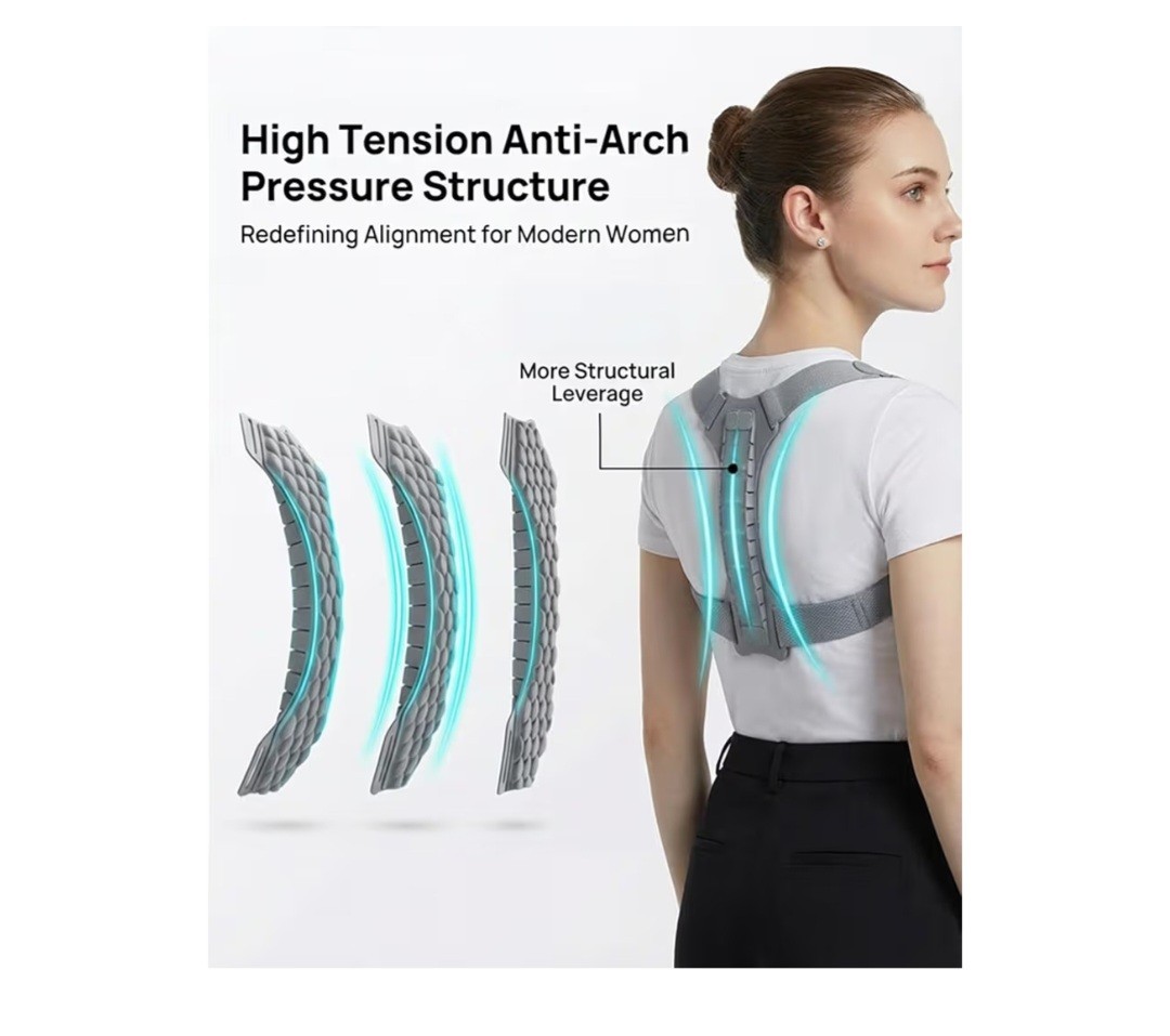 Upper Back Brace Posture Corrector for Women Office Professionals, Shoulder &…
