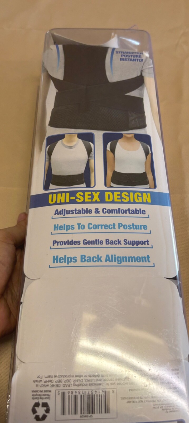 Total Vision XXL 36-38” Waist Posture Corrector Open Box