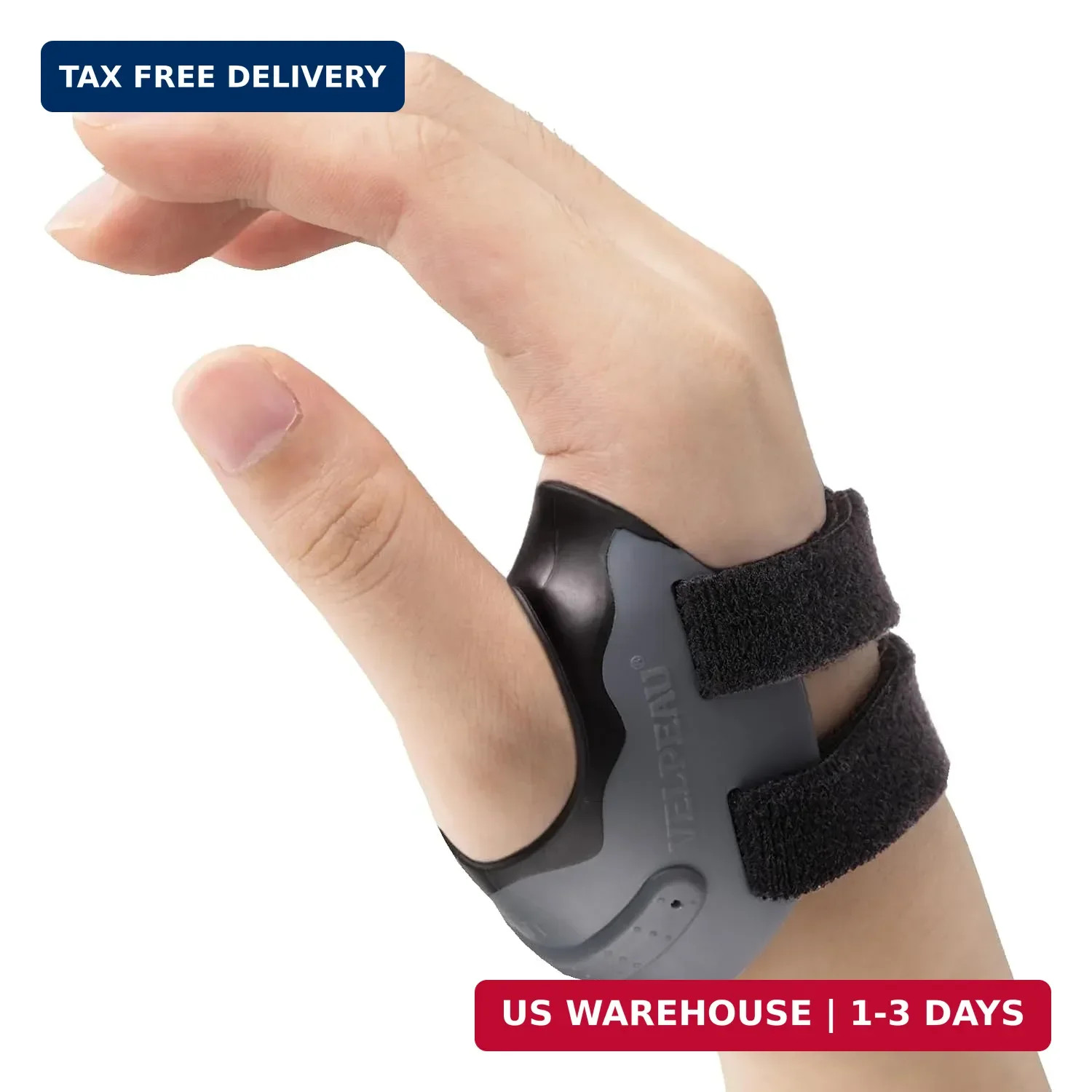 Velpeau CMC Joint Thumb Arthritis Support Brace – Soft & Hard Plastic Compose –