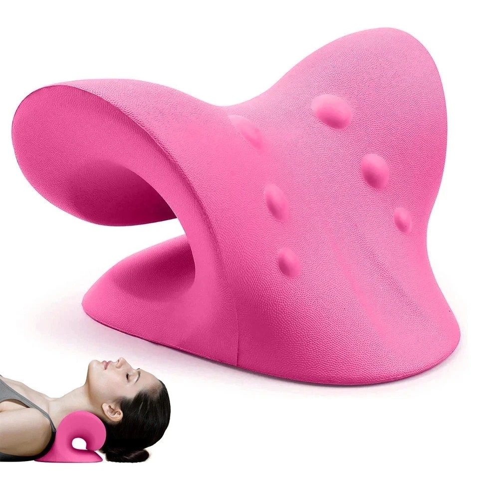 Neck Cloud Cervical Traction Device Neck Stretcher Neck Pain Relief Pillow