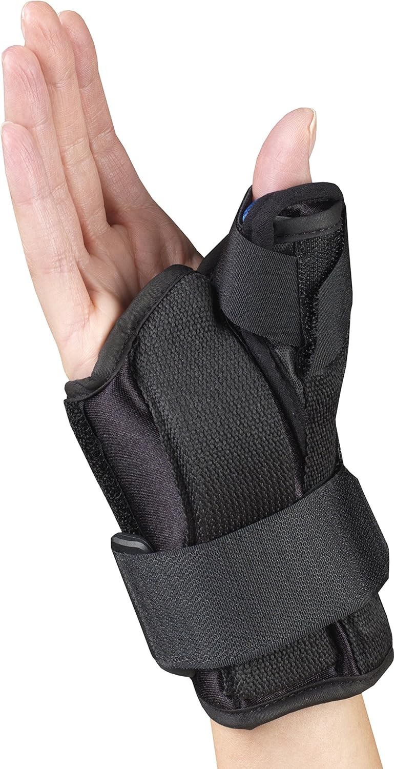 OTC Lightweight Breathable Wrist/Thumb Splint, Left, Small