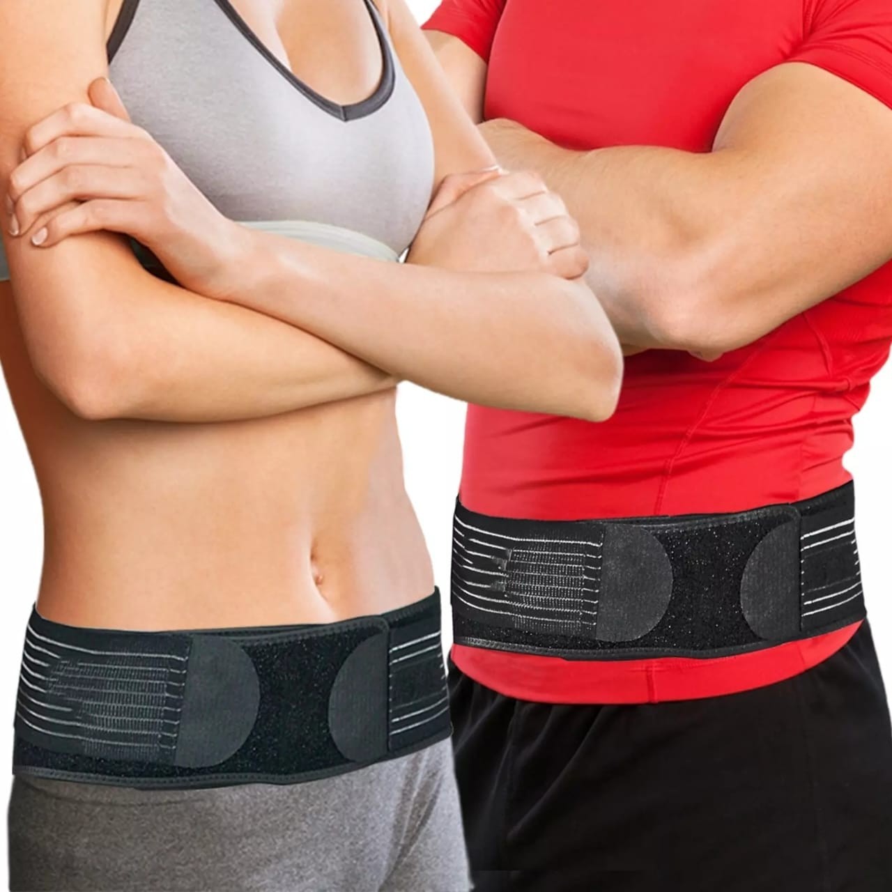 Fitness waist Hip Belt for Lower Back Support Brace Sciatica Pain Relief