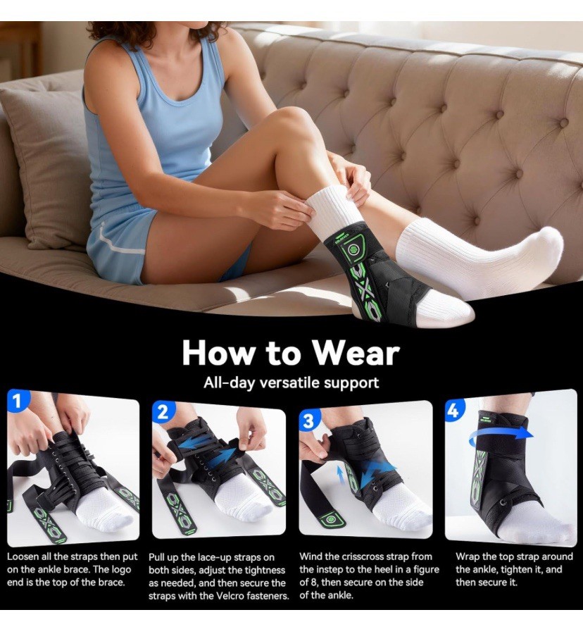 Upgraded Ankle Brace