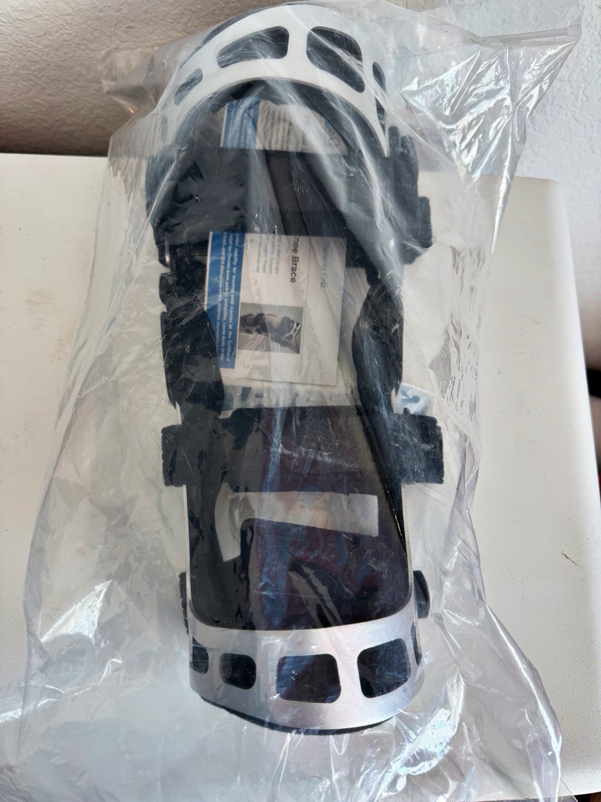 ISO Preferred OA Dual Upright ROM Hinge Knee Brace Post-Op Ligament M/LT