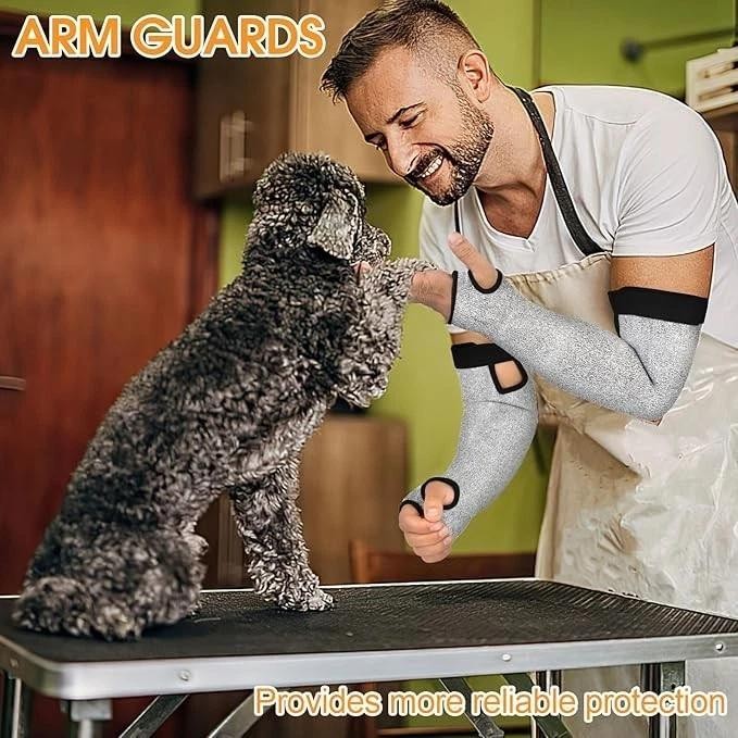 Cut Resistant Sleeves 1 Pair Protective Sleeves for Arm Protectors for Thin Skin