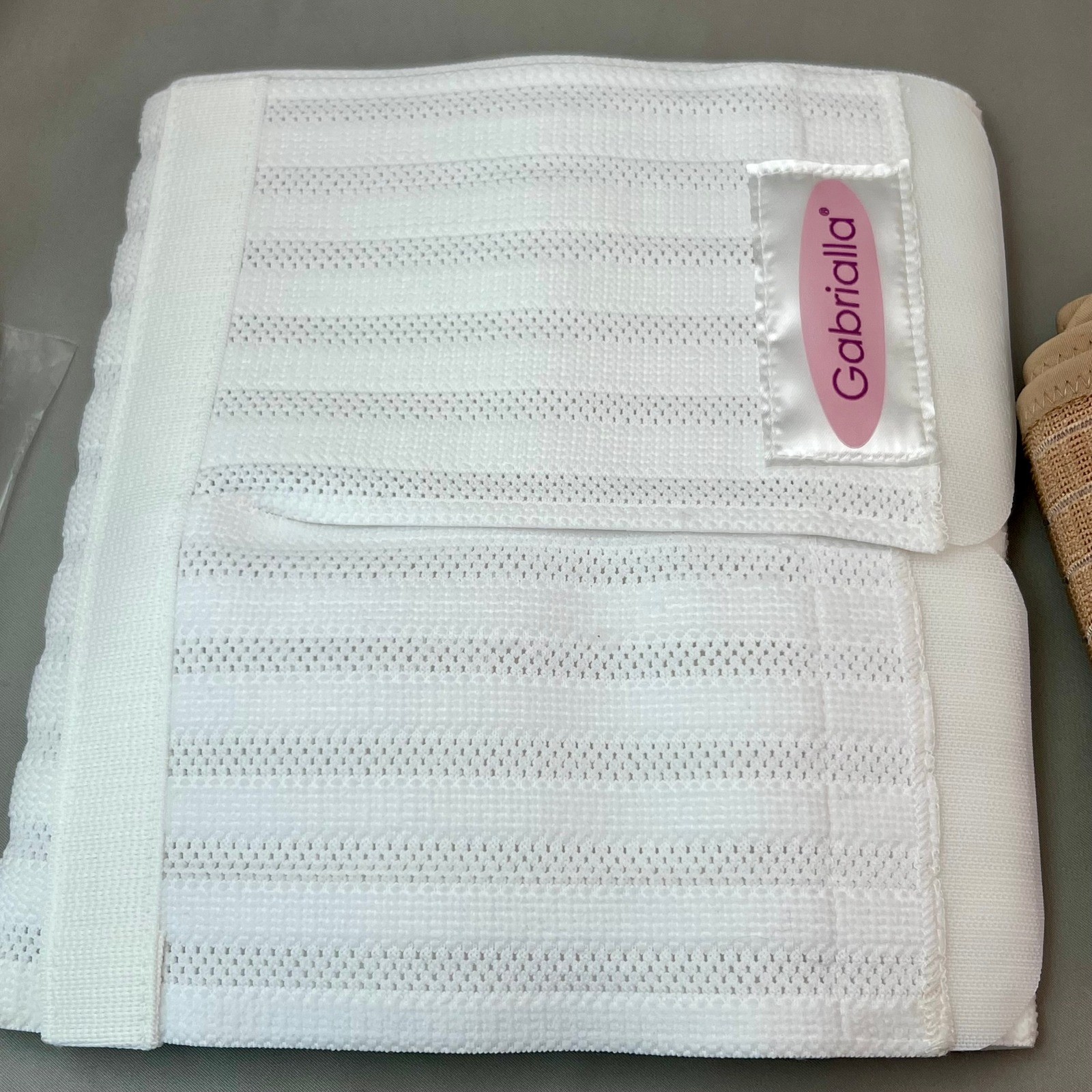 Small Gabrialla Abdominal Back Support Binder New AB-309 w/ Nu Momz Belly Band
