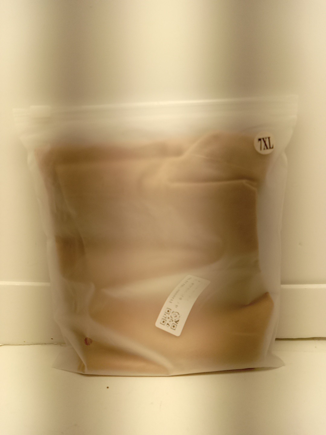 7XL Beige Mid-Calf Open Toe Compression Socks Pair – NEW