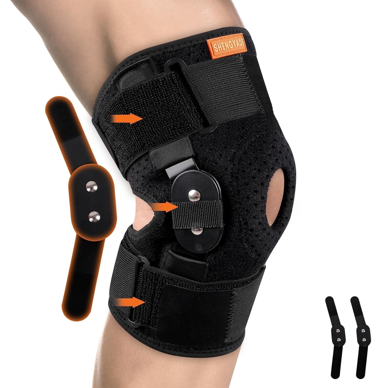 Rodillera Ortopedica Ajustable Para Dolor De Rodillas Soporte Trabajo Rodilleras