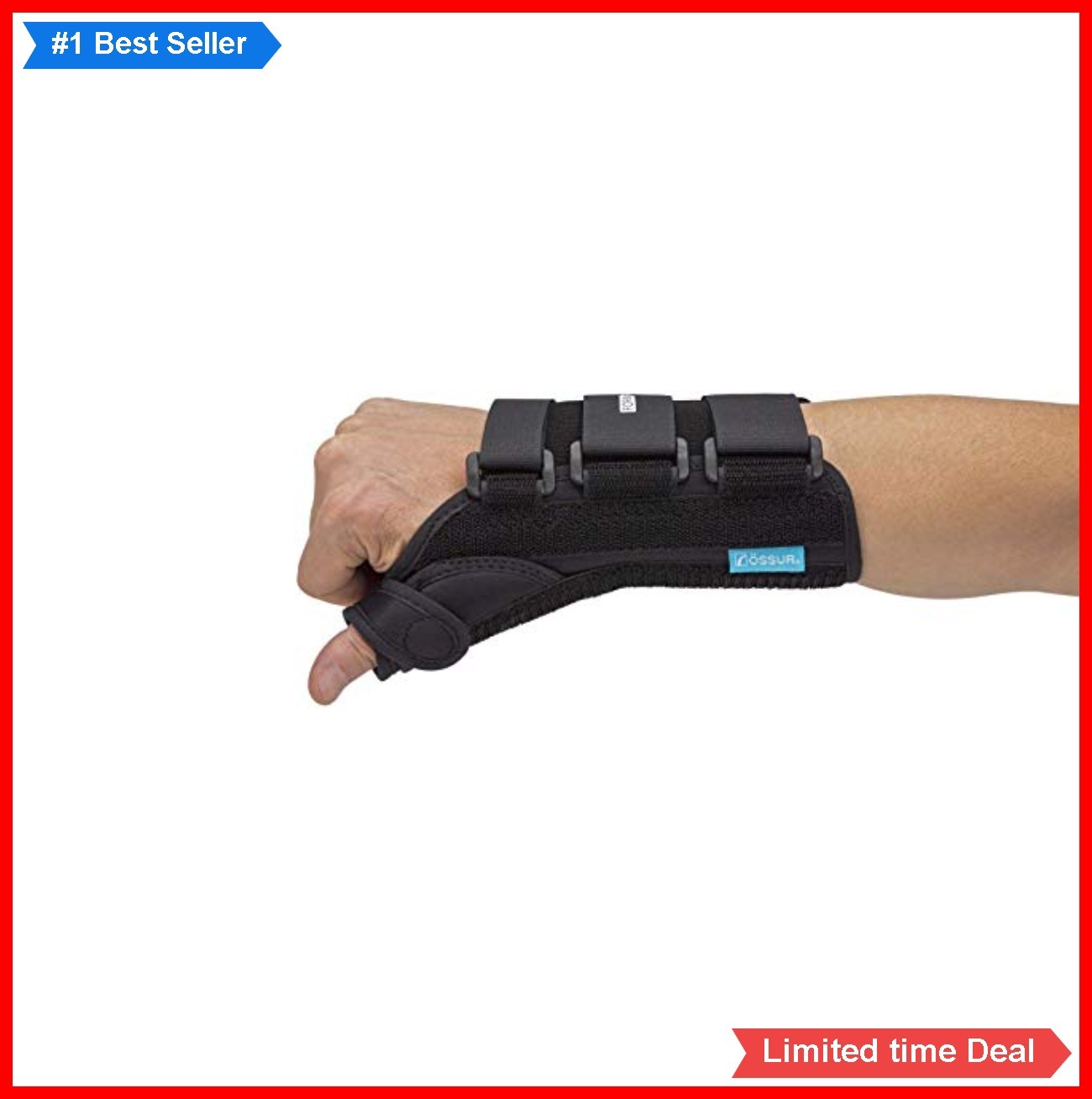 Wrist Support 20cm Medium Right Hand Thumb Spica Compression Stability Brace