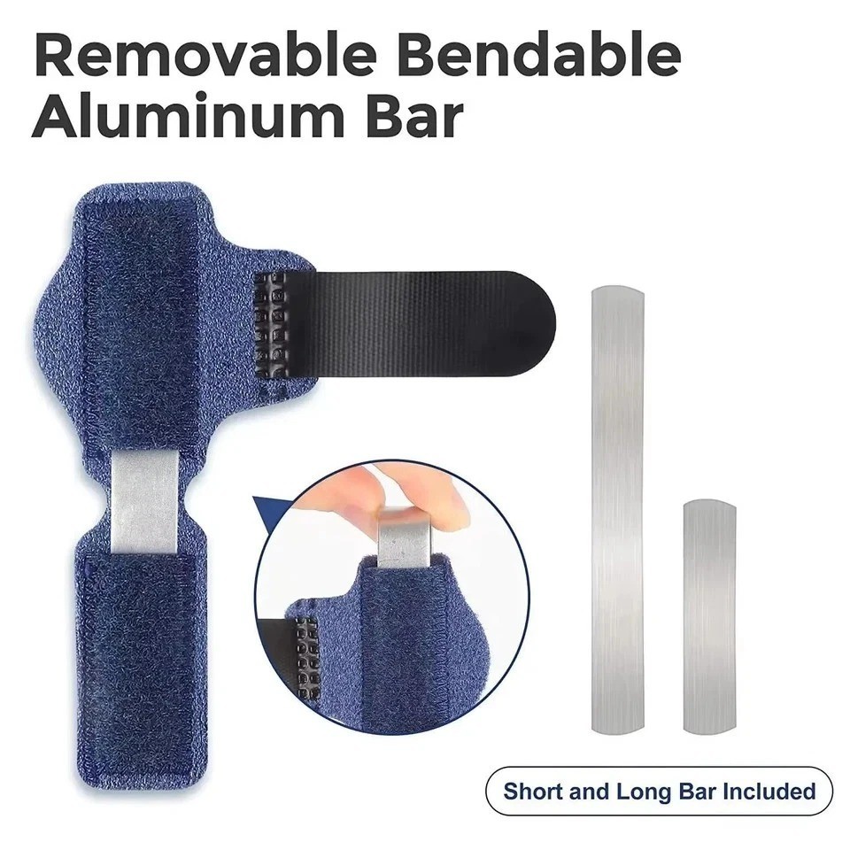 Toe Straightener Hammer Toe Corrector Brace Splint Wrap for Broken Fingers Toes