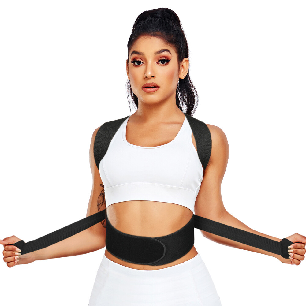 Posture Corrector Adjustable Back Brace Clavicle Shoulder Support Belt Men Women