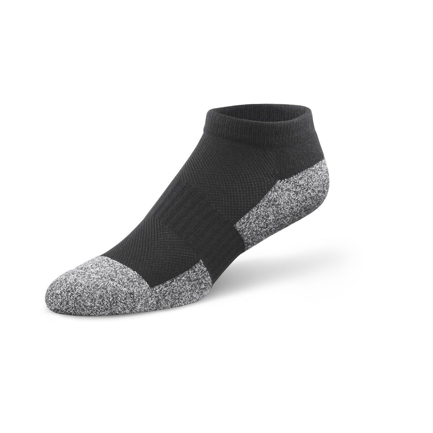 Dr Comfort Diabetic Multi Style Socks Shape to Fit Seamless Unisex Blk or White