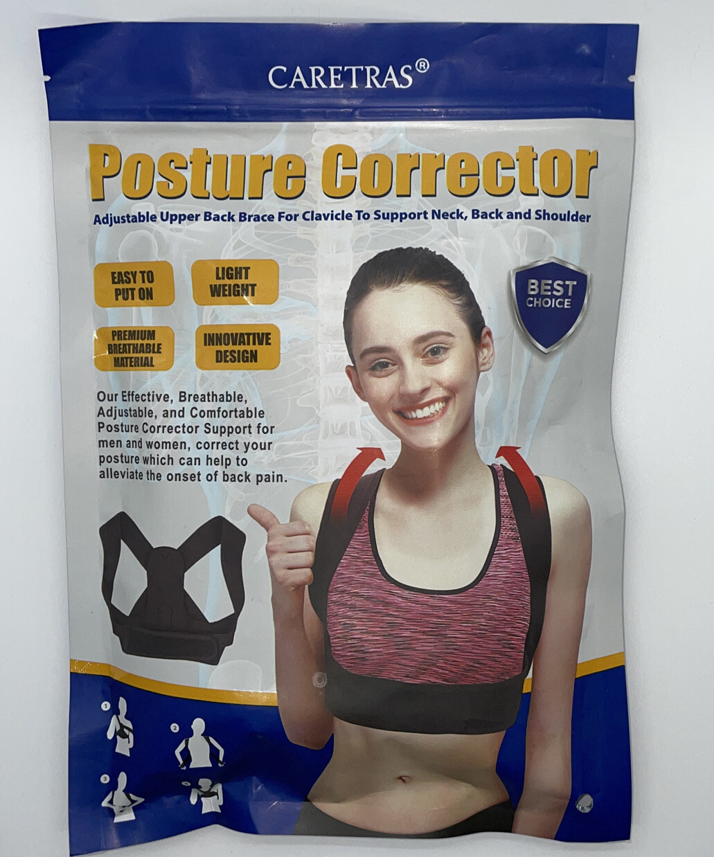 Caretras Posture Corrector Size Medium