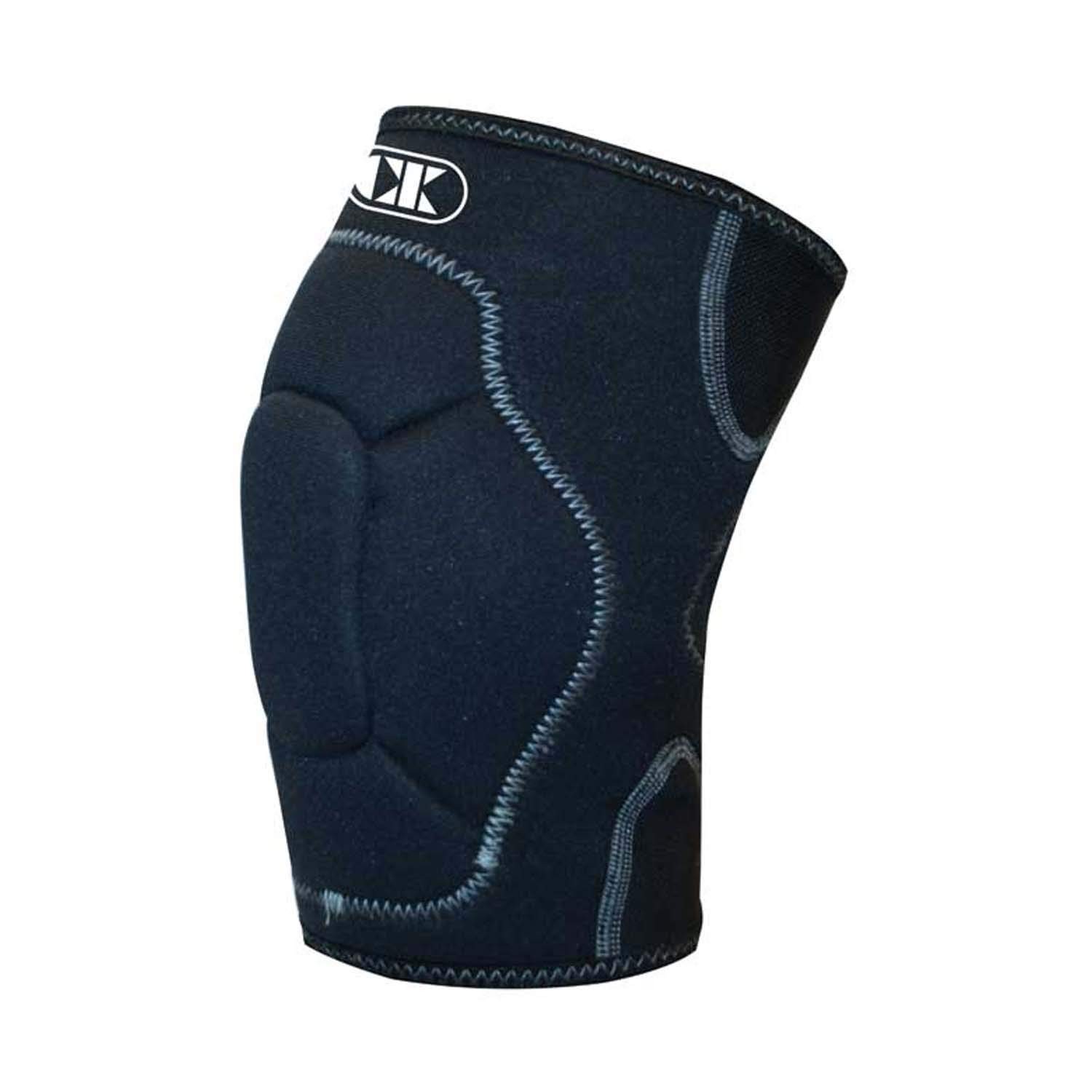 Wraptor 2.0 Black Knee Pad High Impact Absorption Comfortable Fit for Mat Use