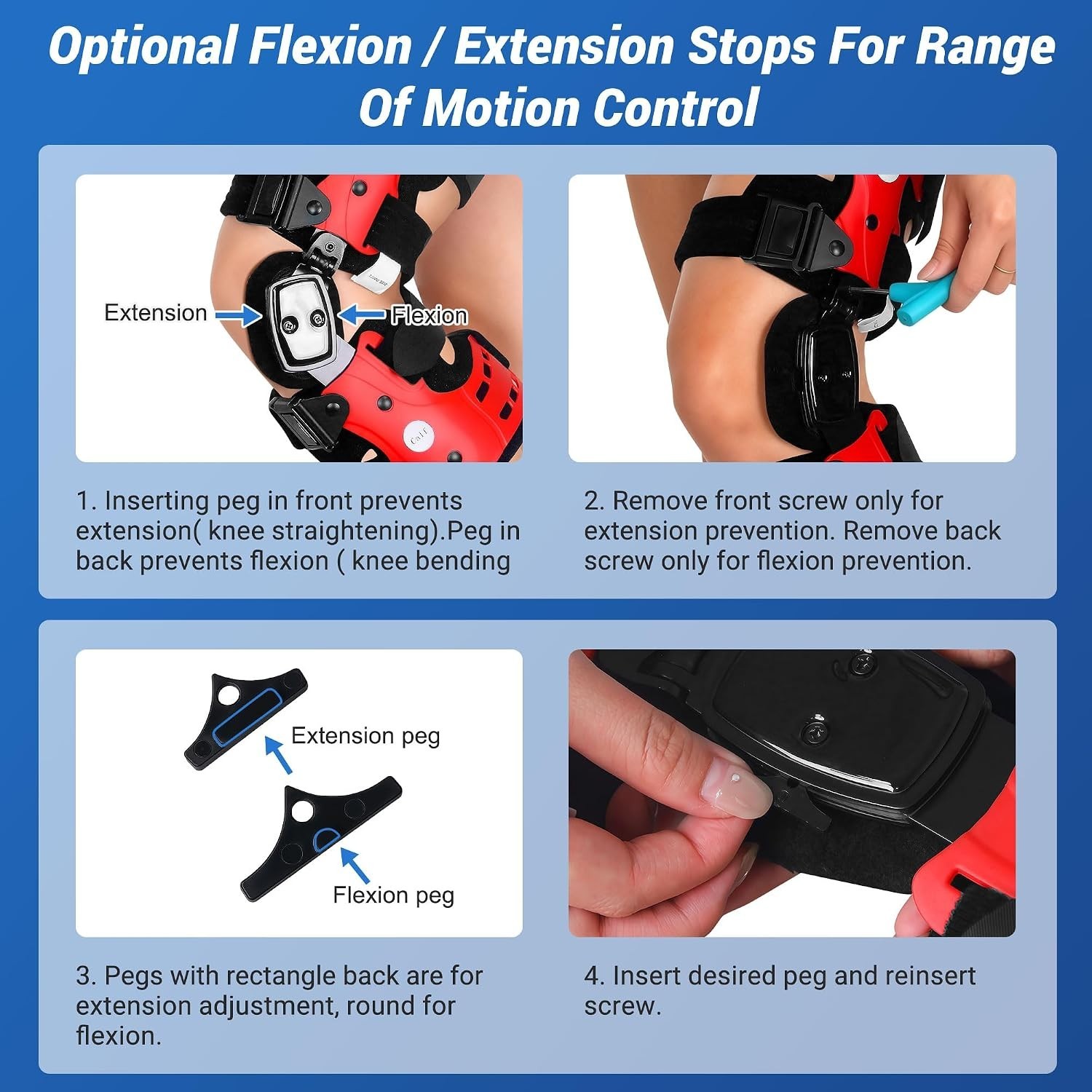 Unloader OA Knee Brace, Single Upright Adjustable Outer Hinged Support