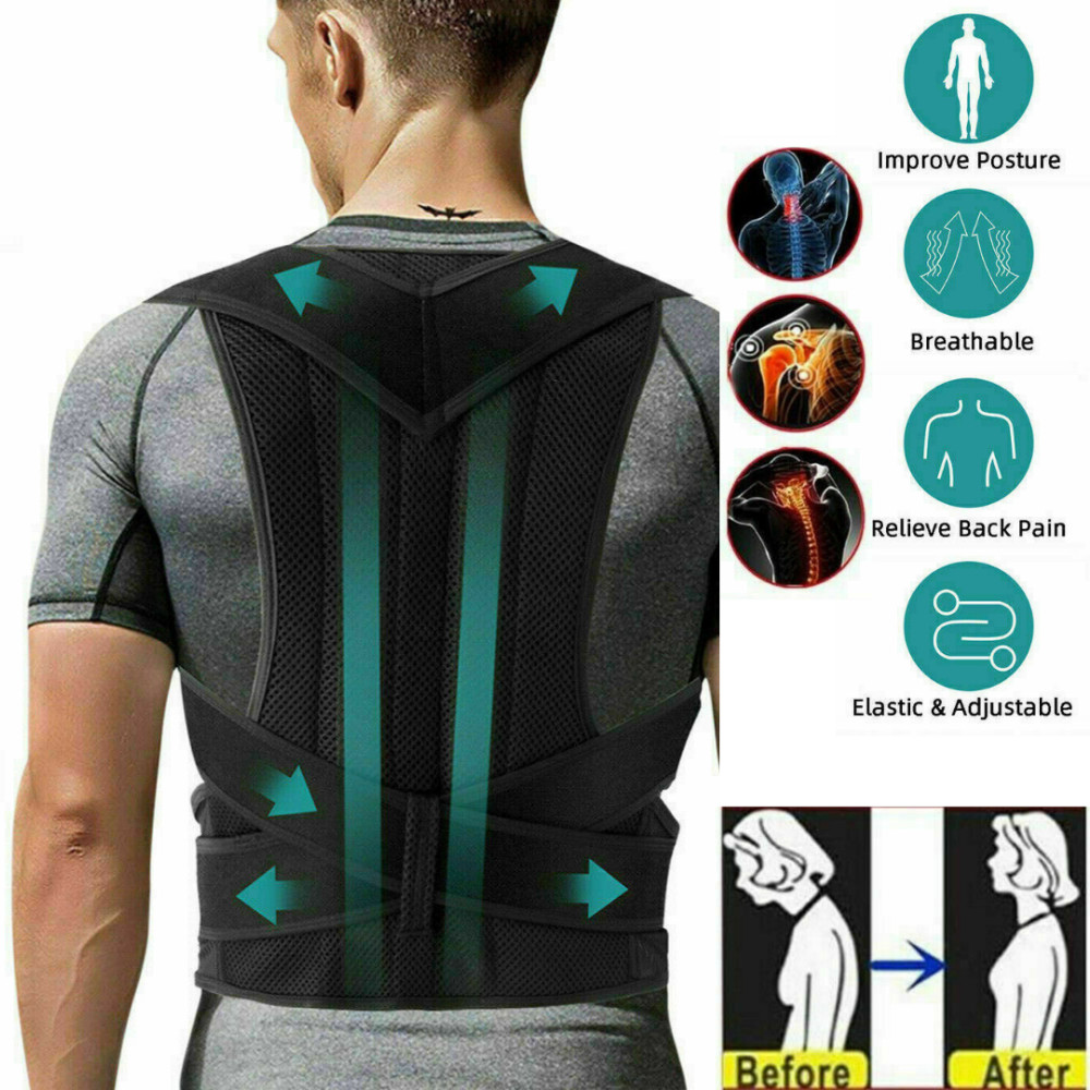 Back Posture Correction Belt Hunchback Prevention Correction of Sitting Posture