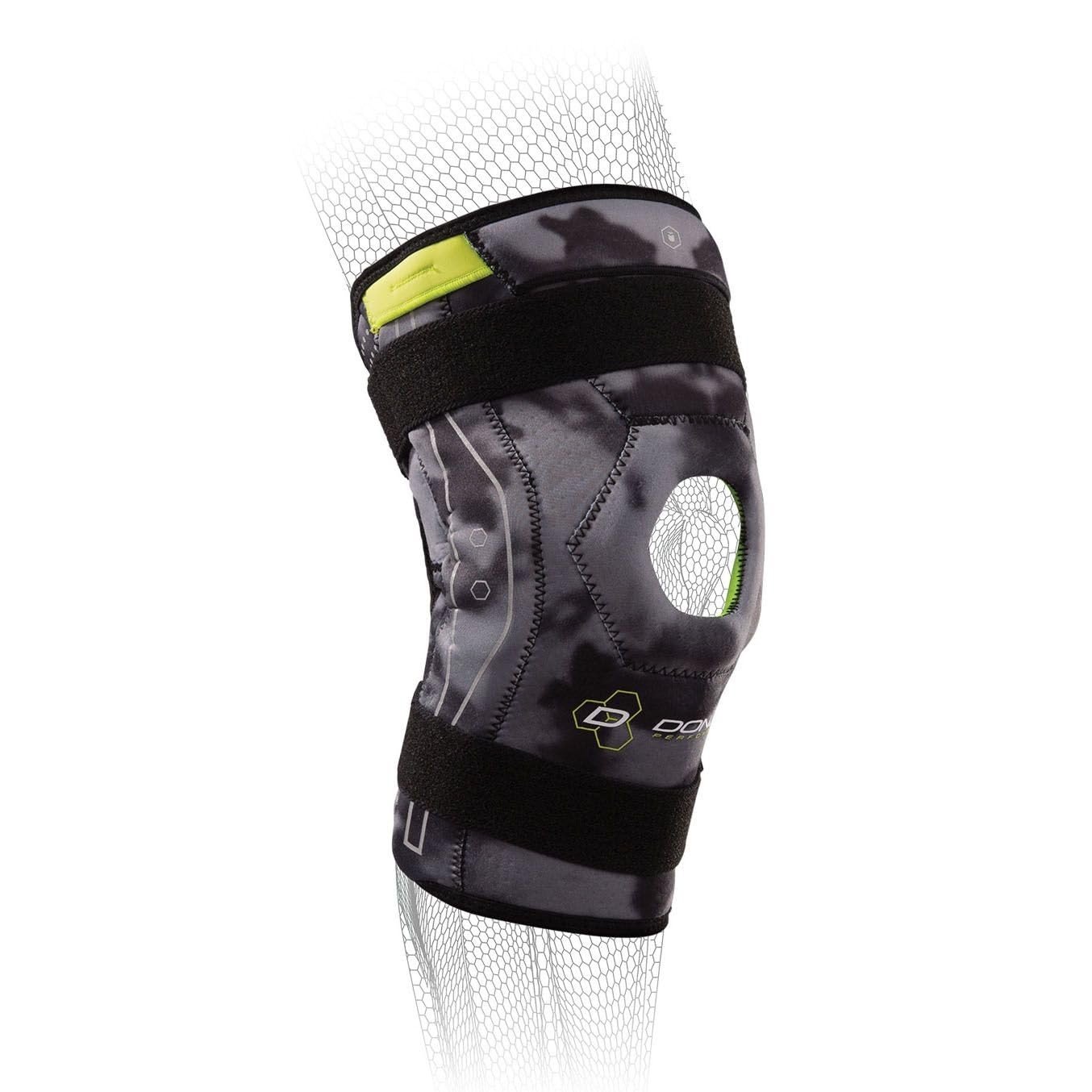 DonJoy Performance BIONIC Knee Support Brace Camo Bilateral Hinges Stability
