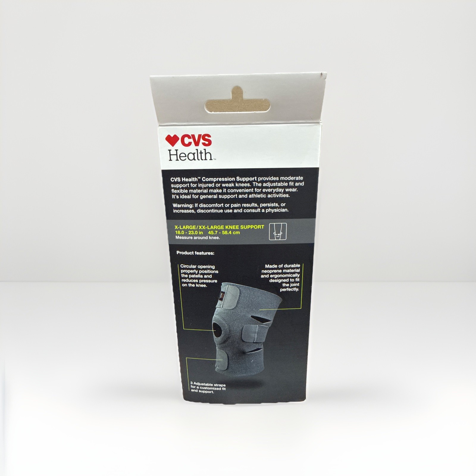 Knee Compression Support – Moderate Support – Size XL/XXL