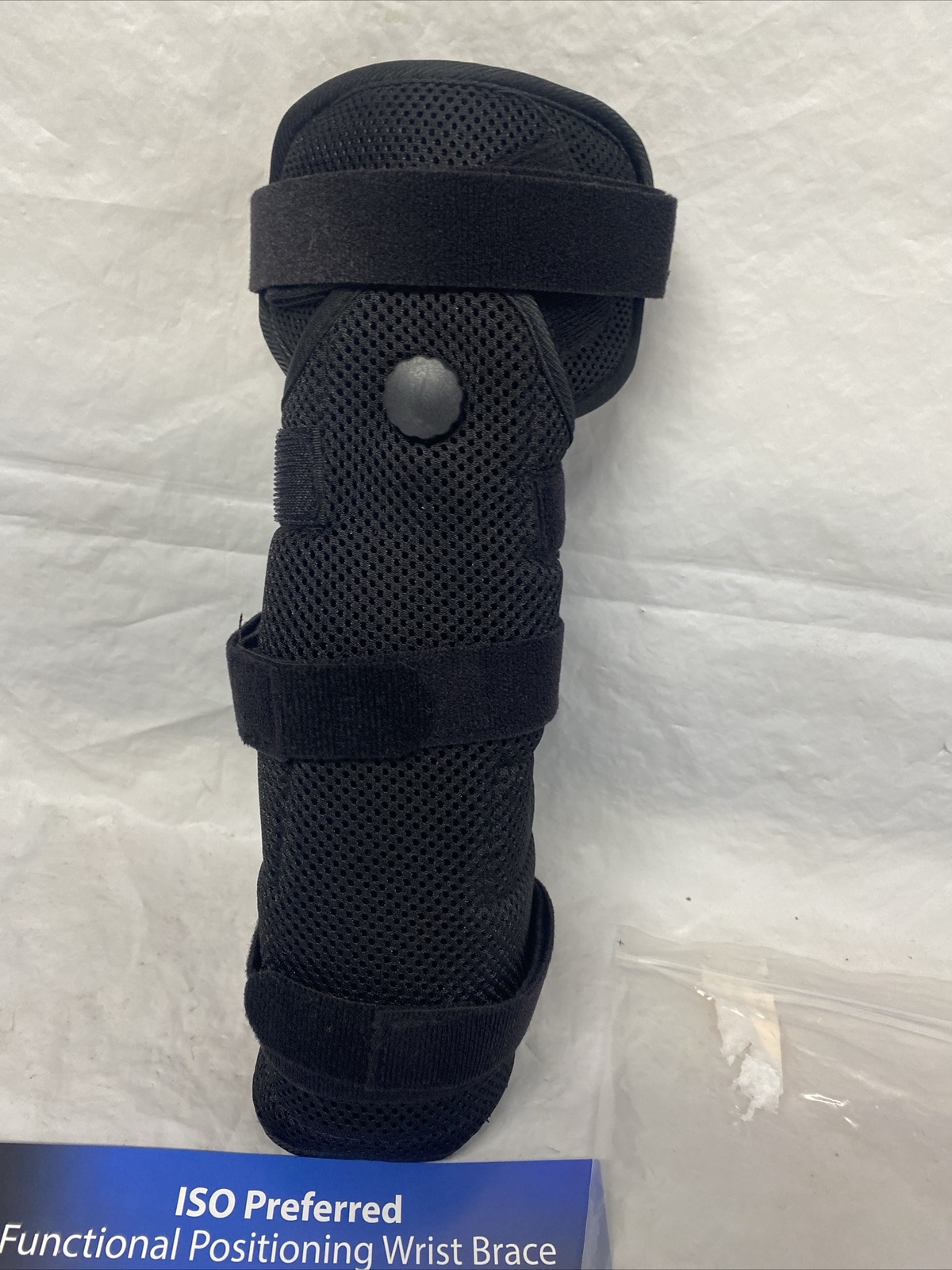 ISO Preferred wrist brace R/L/ black W/instructions NEW