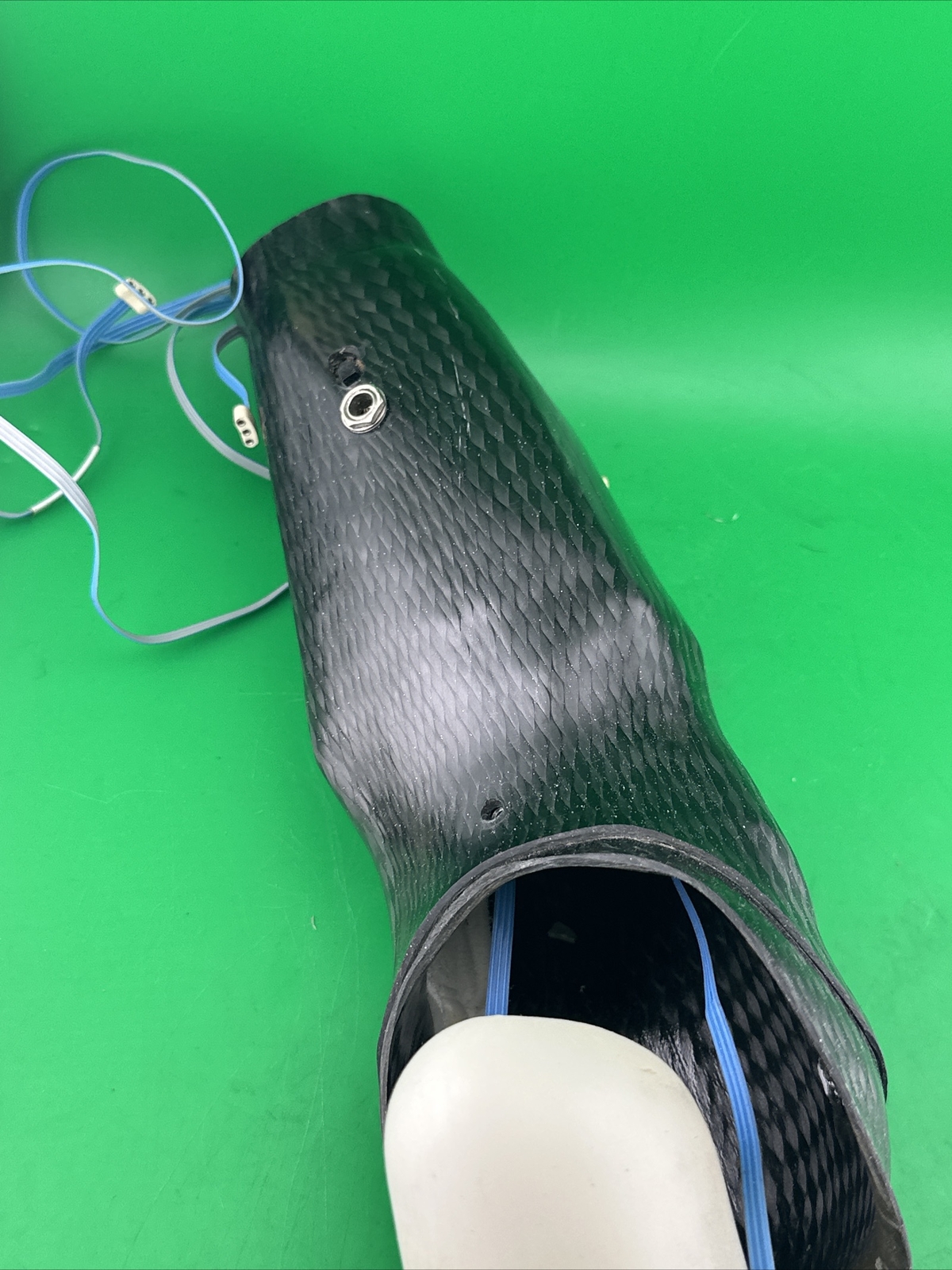 Below Elbow Prosthetic Socket W/ electrodes And Batteries No Charger/wrist Unit