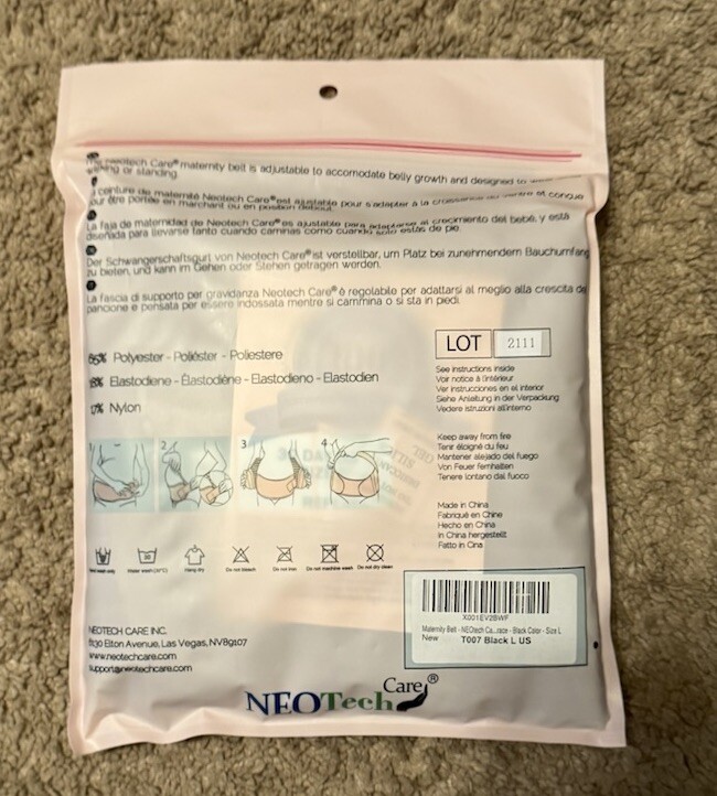 Women Maternity Belly Belt Shaper Abdomen Support Bump Band Back Brace Protector