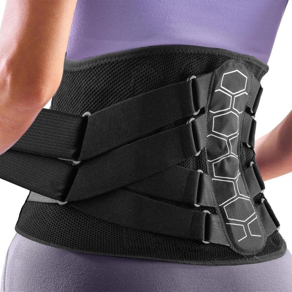 Copper Fit X-Back Brace for Lower Back Pain, Lumbar Support, (Large/XLarge)