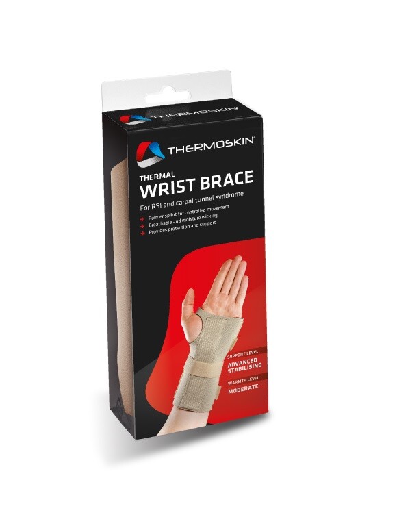 Thermoskin Wrist Hand Brace Left Large/Extra Large-Support: Advanced Stabilizing