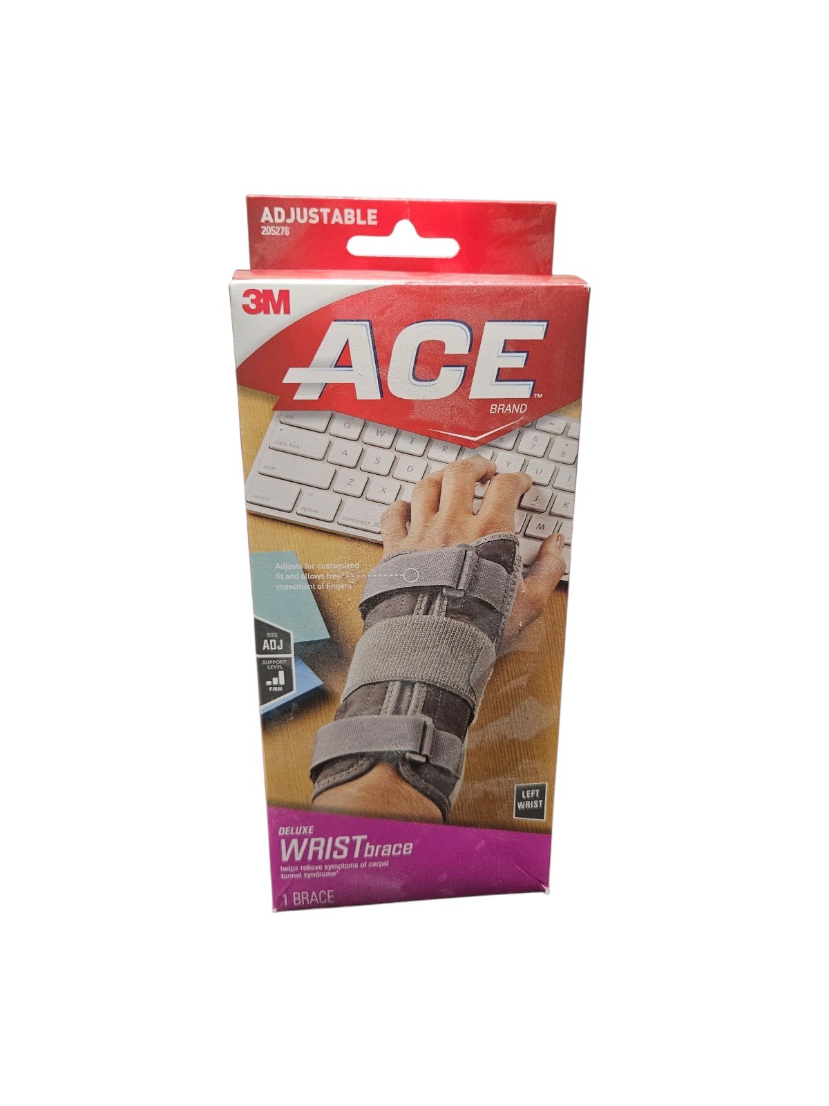 Ace Deluxe Wrist Stabilizer Left 1 Each By Ace