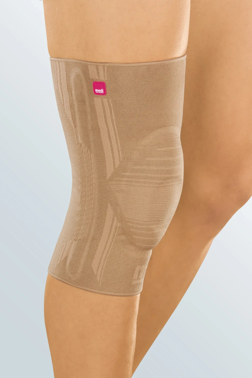 Medi Genumedi Knee Support Moisture-Wicking Comfort with Silicone Patella Ring