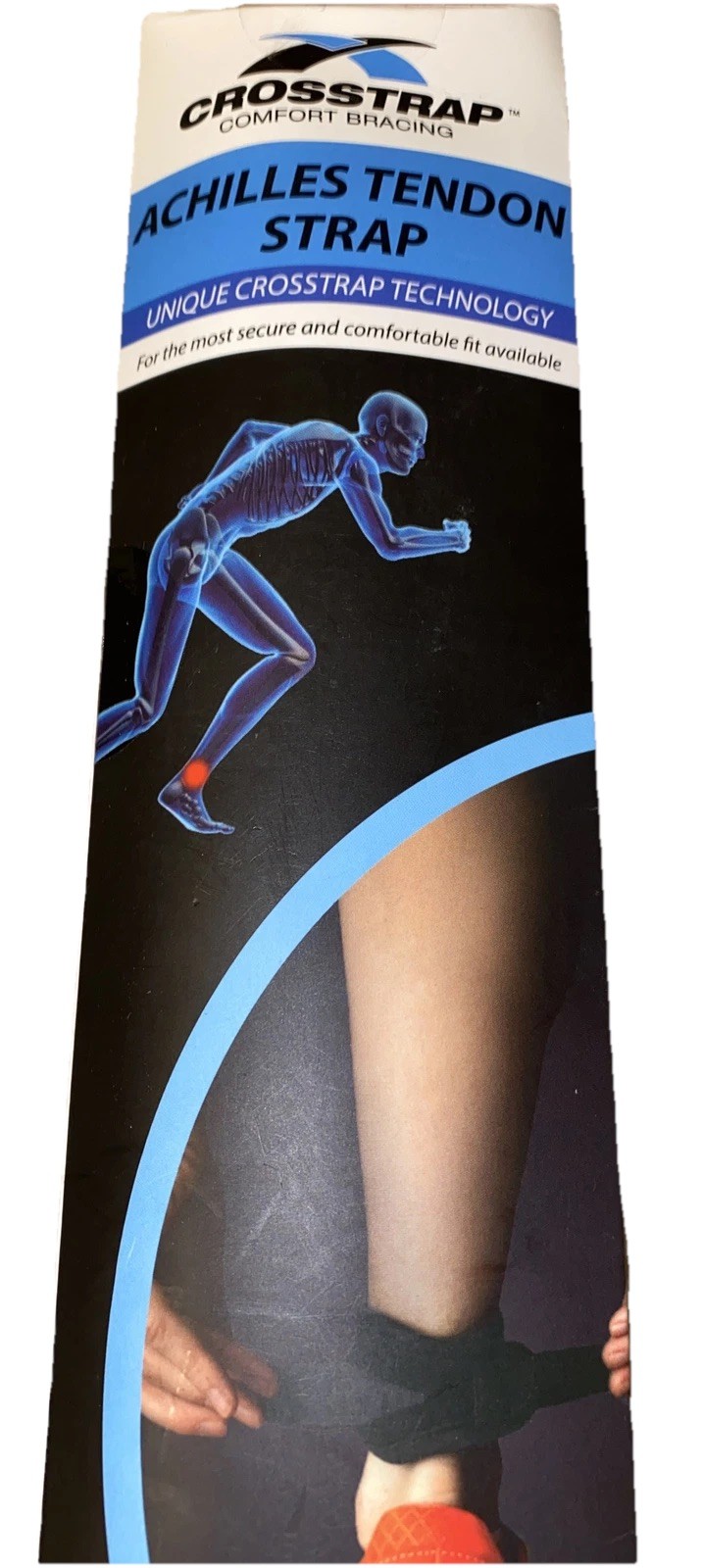 CROSSTRAP Achilles Strap by MDUB Medical Prevent Achilles Tendonitis | Runnin…
