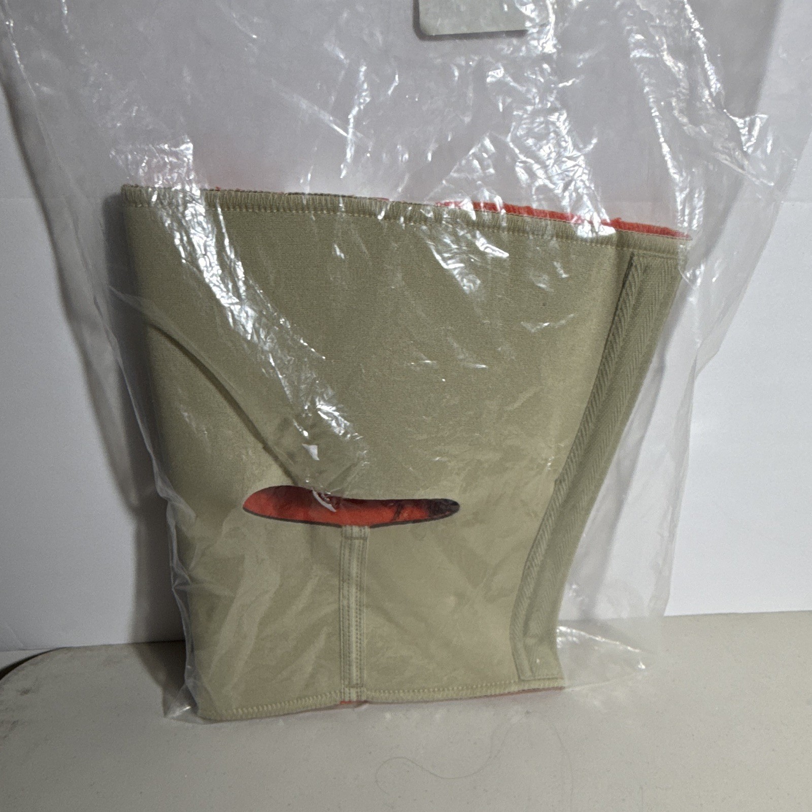 OrthoZone Open Knee Wrap Brace Stabilizer Adjustable Beige 5XL 80284
