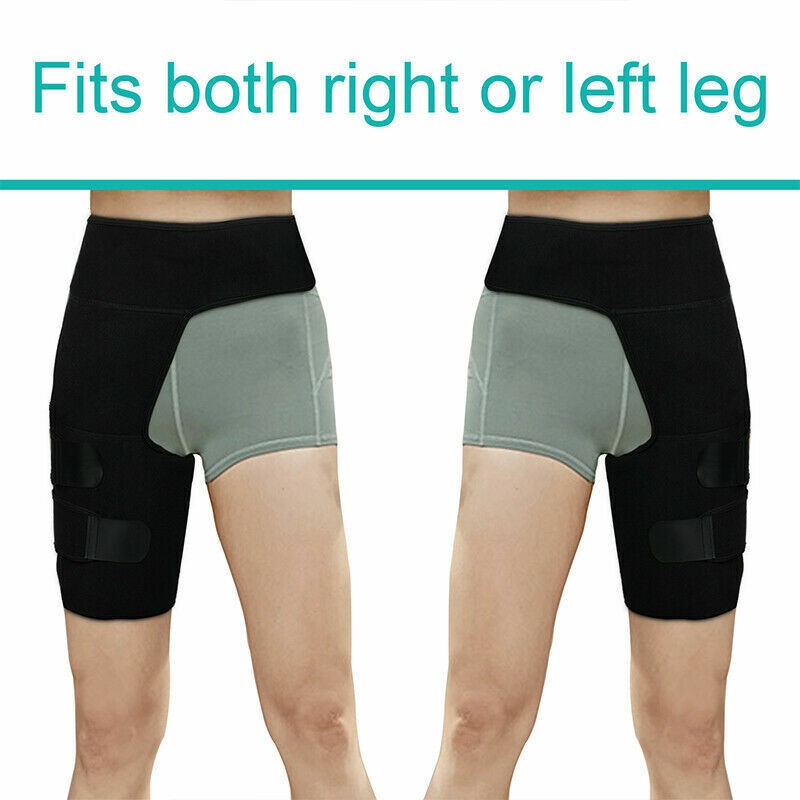 For Sciatica & Hamstring Pain Relief Groin Hip Support Brace Compression Wrap