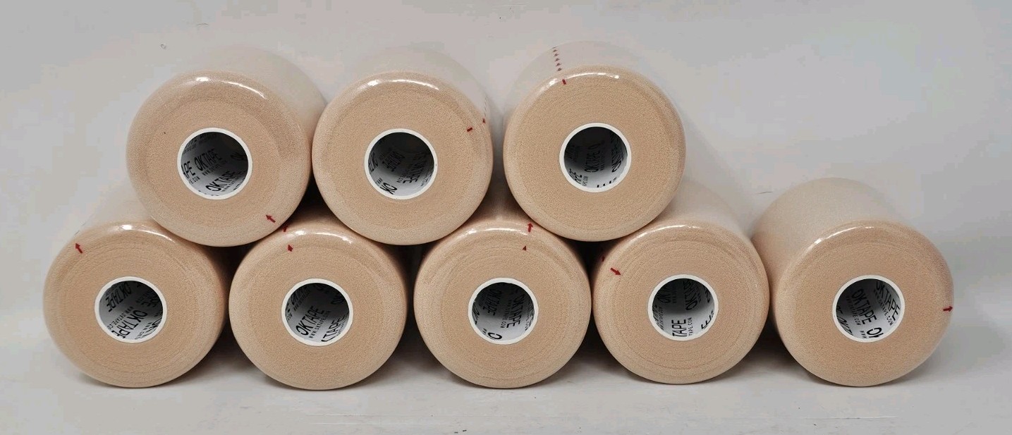 OK Tape-8 Rolls Underwarp Foam Warp 2.75”x30 Yards Non Adhesive PU Sponge BEIGE