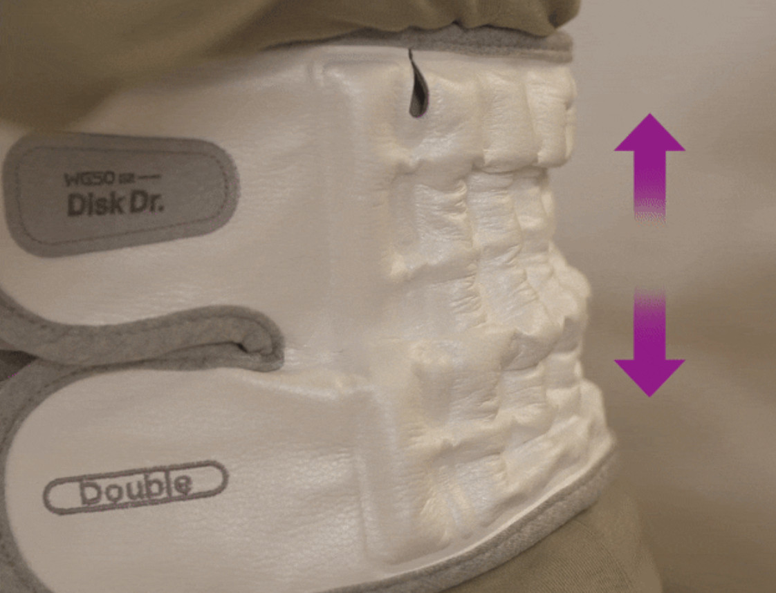 Disk Dr. Medical Lumbar Support WG50G2 5Size Options Double-Belt Traction Device