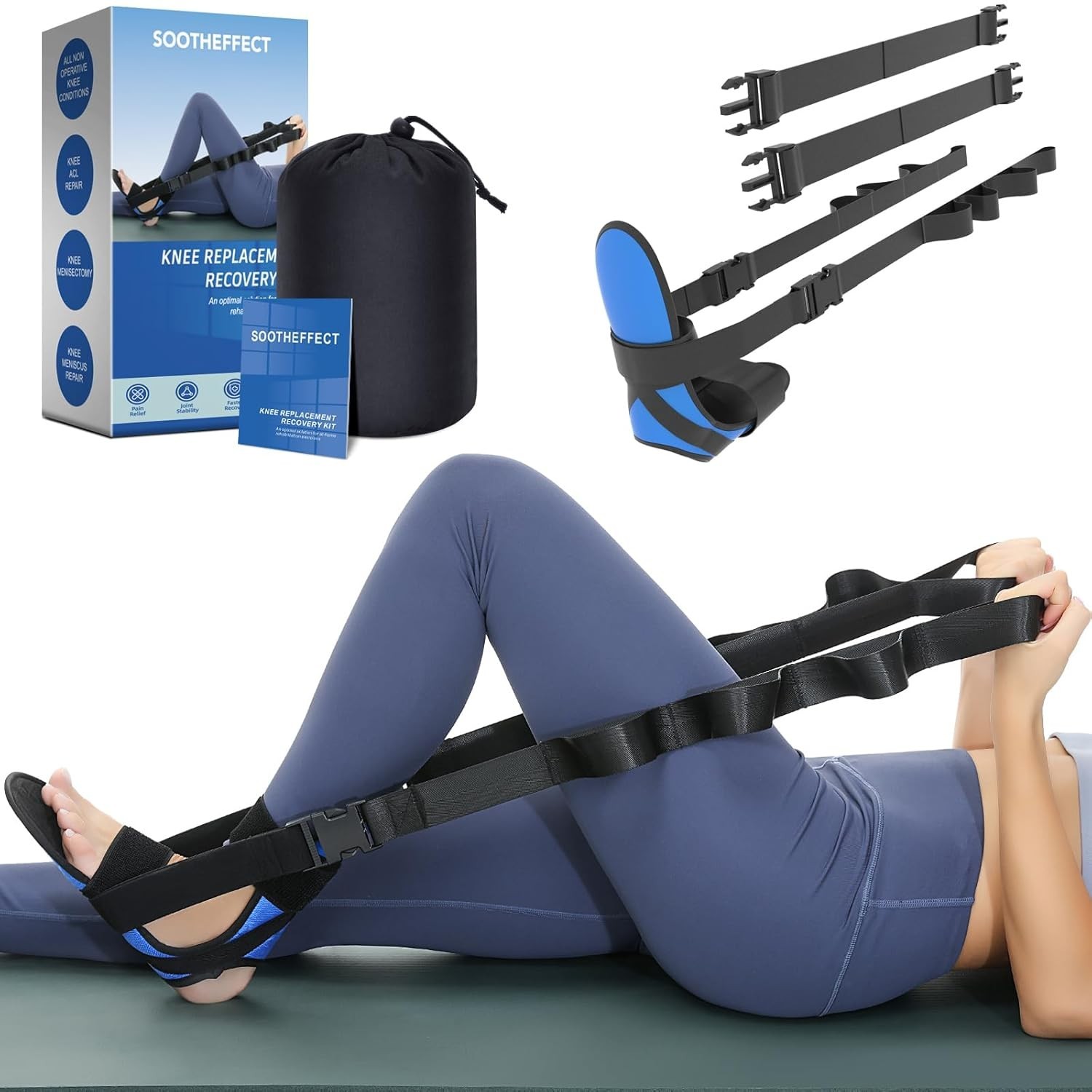 Knee Replacement Recovery Aids – Ice Machine & Physical Therapy Kit for Adults