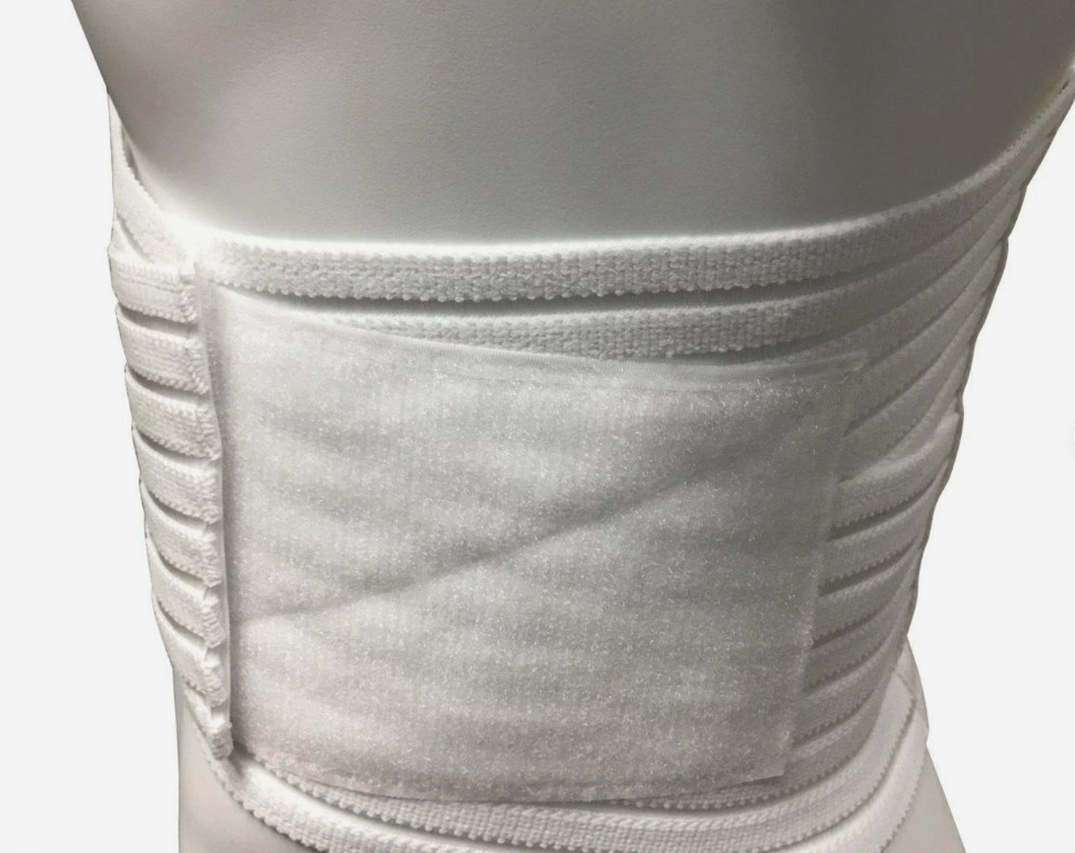 OTC Lumbosacral Support 7-inch Lower Back Lightweight Compression, Elastic Sz S