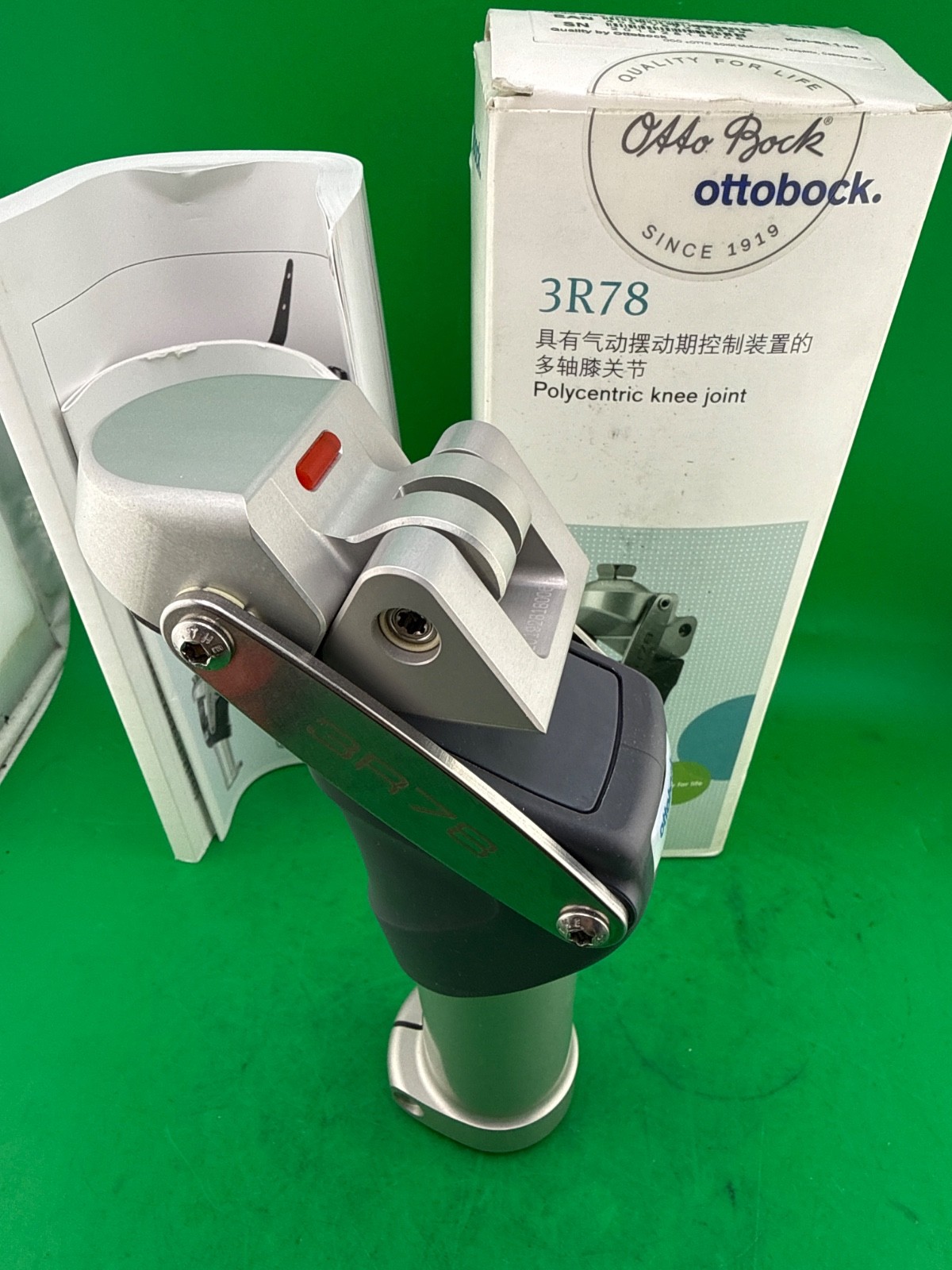 Ottobock Otto bock 3R78 prosthetic knee. 2019. Never been used