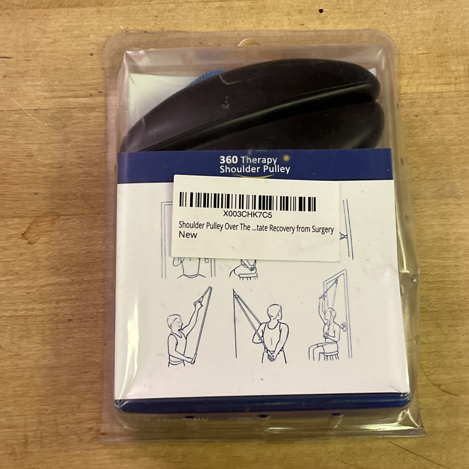 360 Therapy Over the Door Shoulder Pulley for Physical Therapy – NEW – SEALED