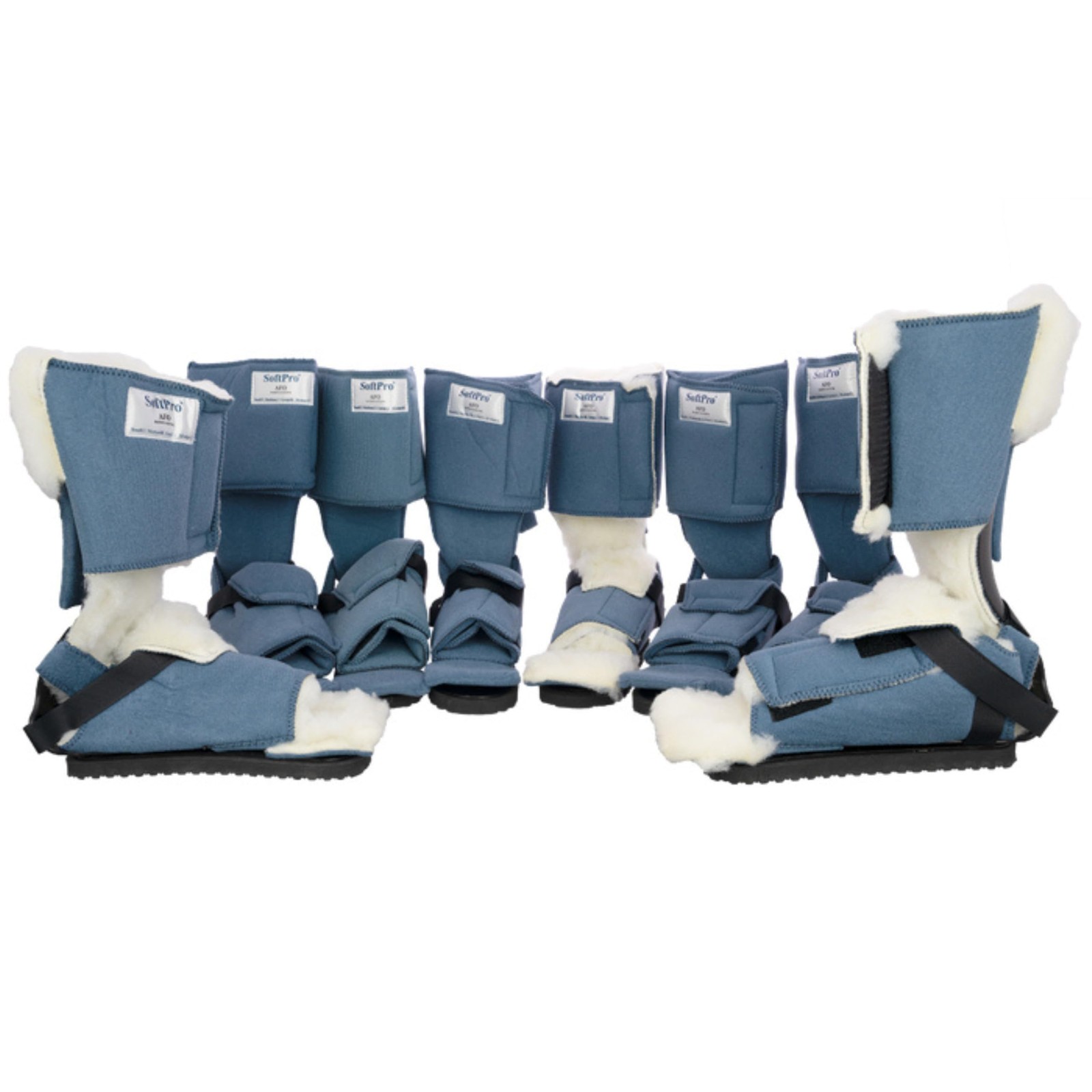 SOFTPRO Gait Trainer AFO Boot, Medium, Fleece