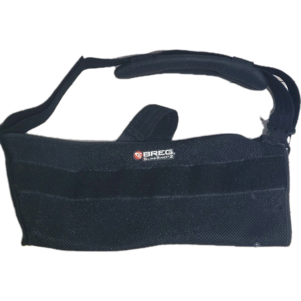 BREG Slingshot 2 Arm Shoulder Sling Support Medium Black SLING ONLY
