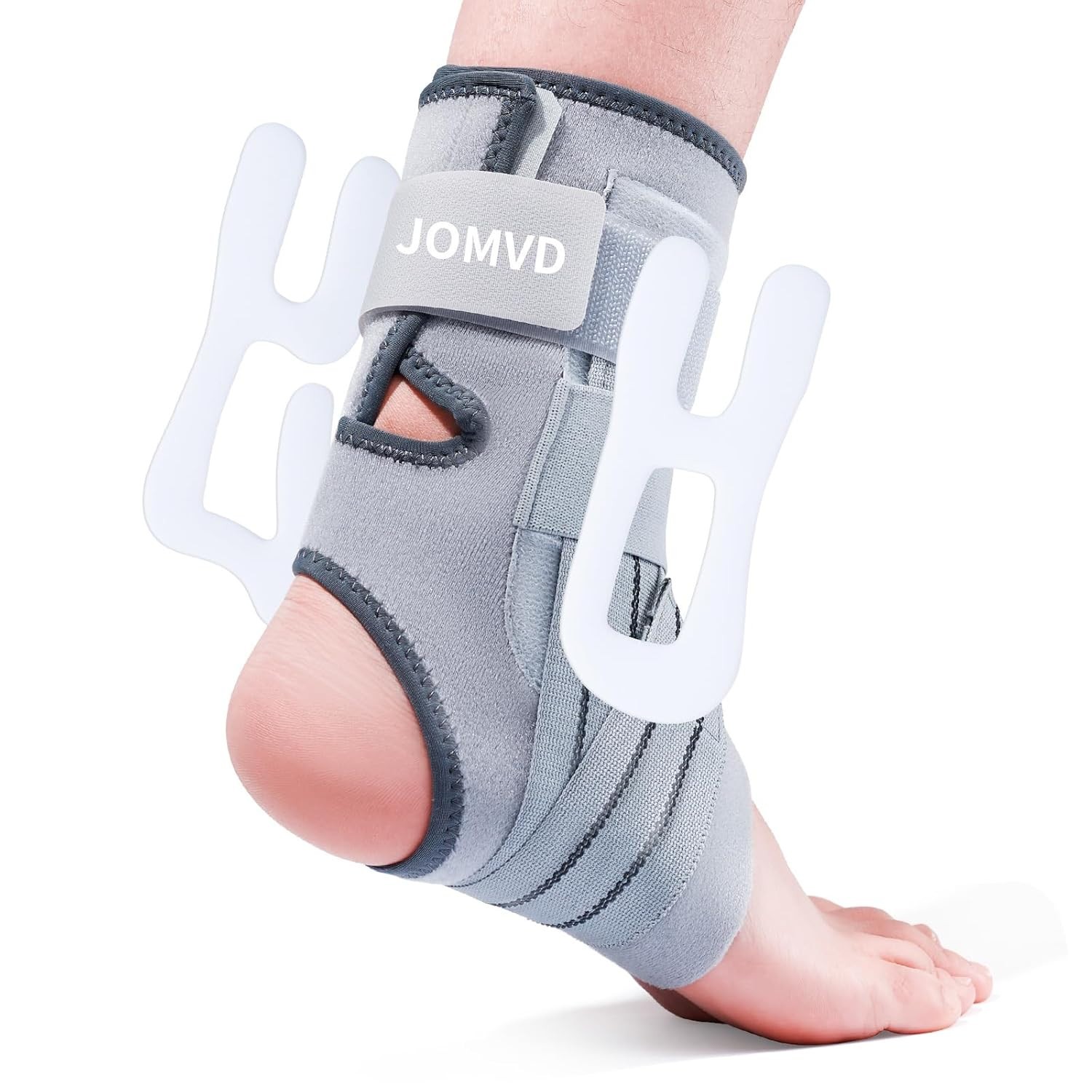 Ankle Brace Adjustable Support Stabilizer for Sprains Tendon Pain Left XL