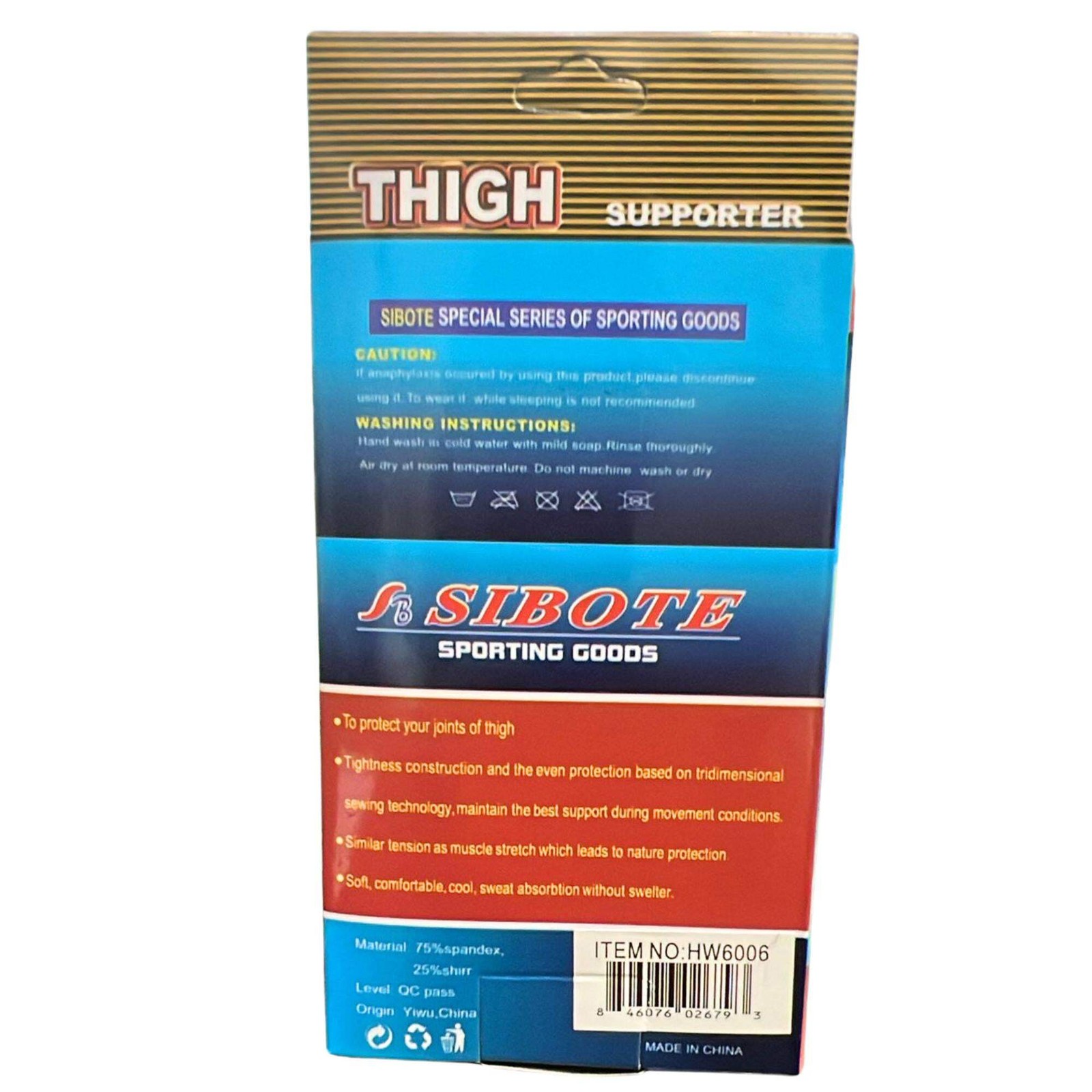 Sibote Thigh Support Wrap: 1 Pack