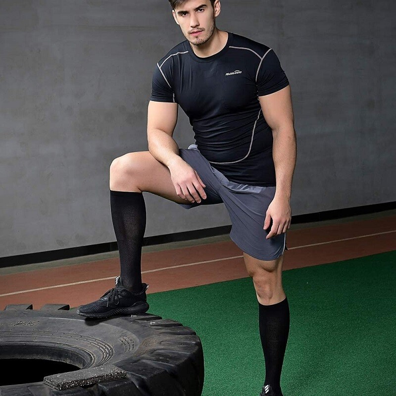 3 Pair Full Compression Socks 10-20 mmgh New Strong Support Stockings Free Ship