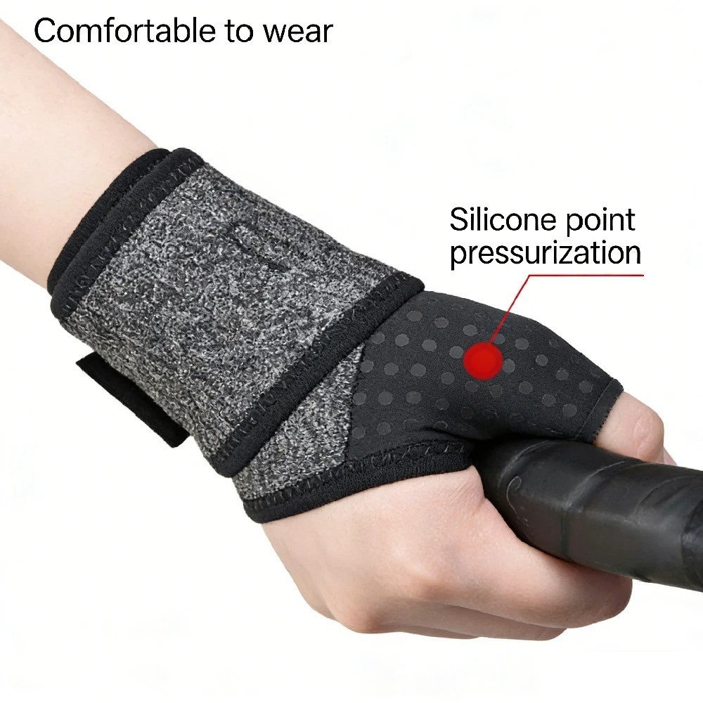 1Pcs Wrist Support Brace for Men Women, Adjustable Compression Hand Strap