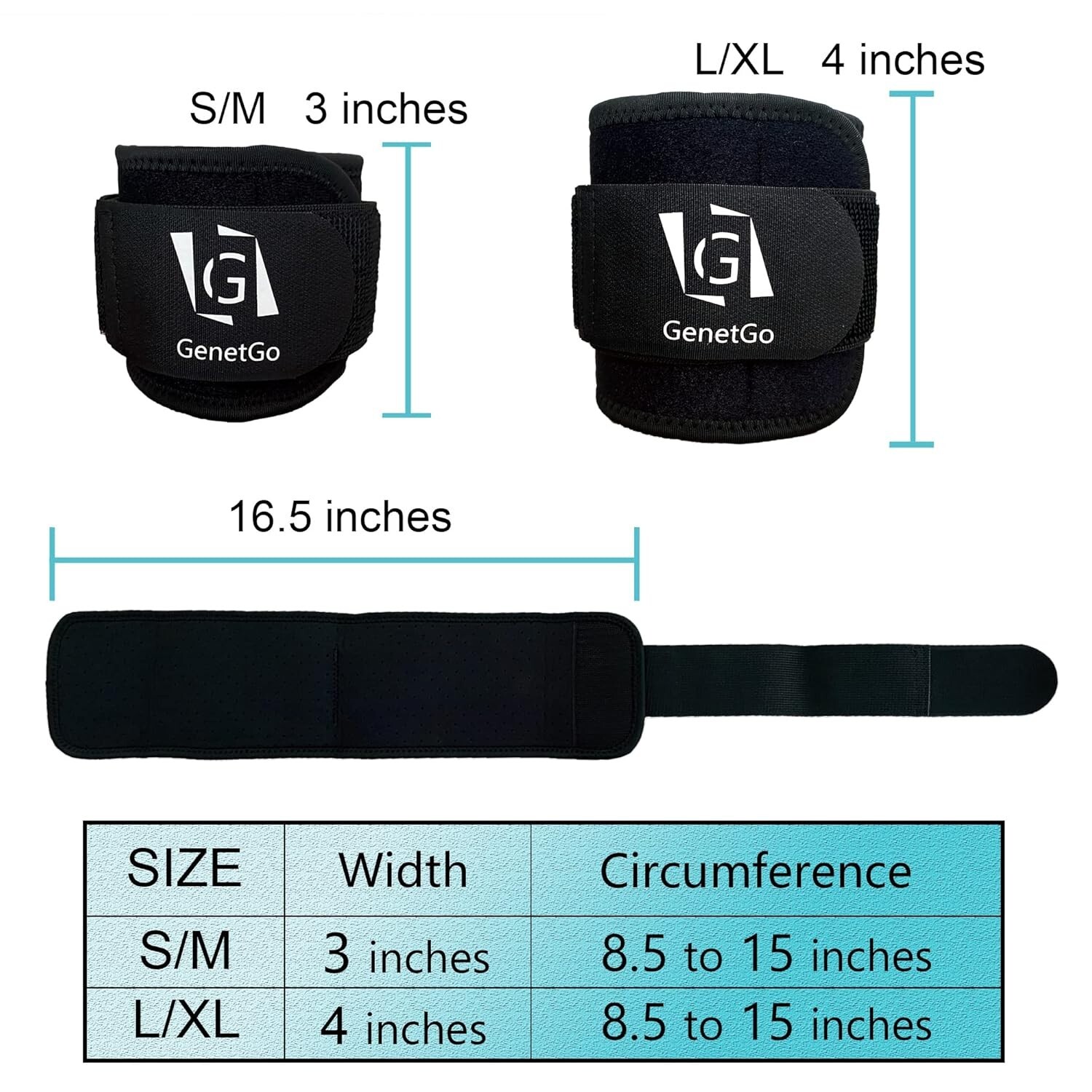 L/XL Adjustable Compression Sleeve for Upper Arm Injury Recovery – Bicep/Tricep
