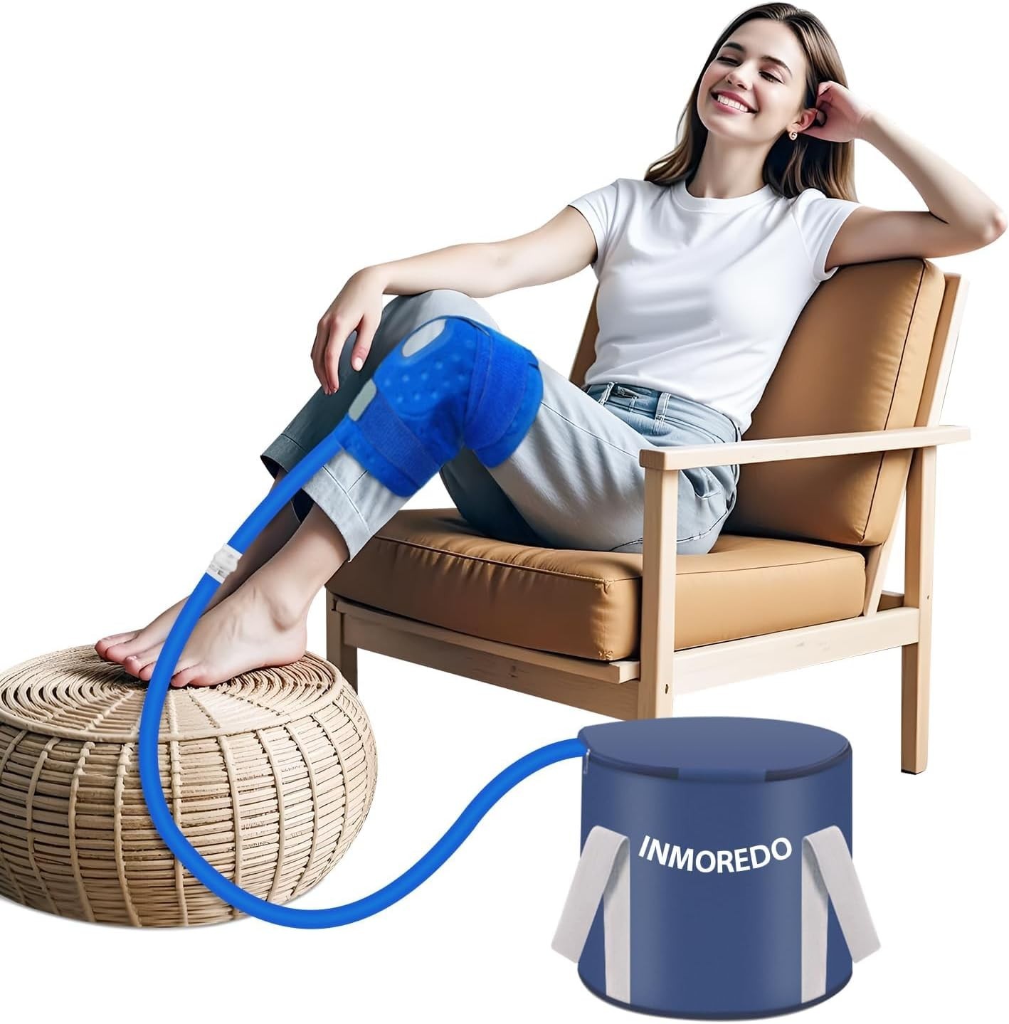 Affordable Cold Therapy Machine for Knee Recovery – Includes Cushioned Pad